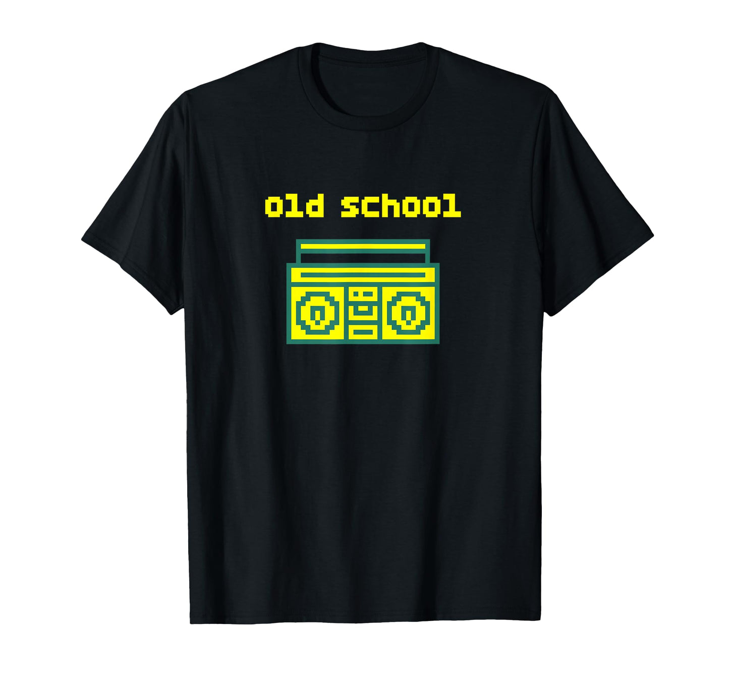 Video Game Boombox Old School T-Shirt - Graphic Print for Adults - T-Shirt, Sweatshirt, Hoodie