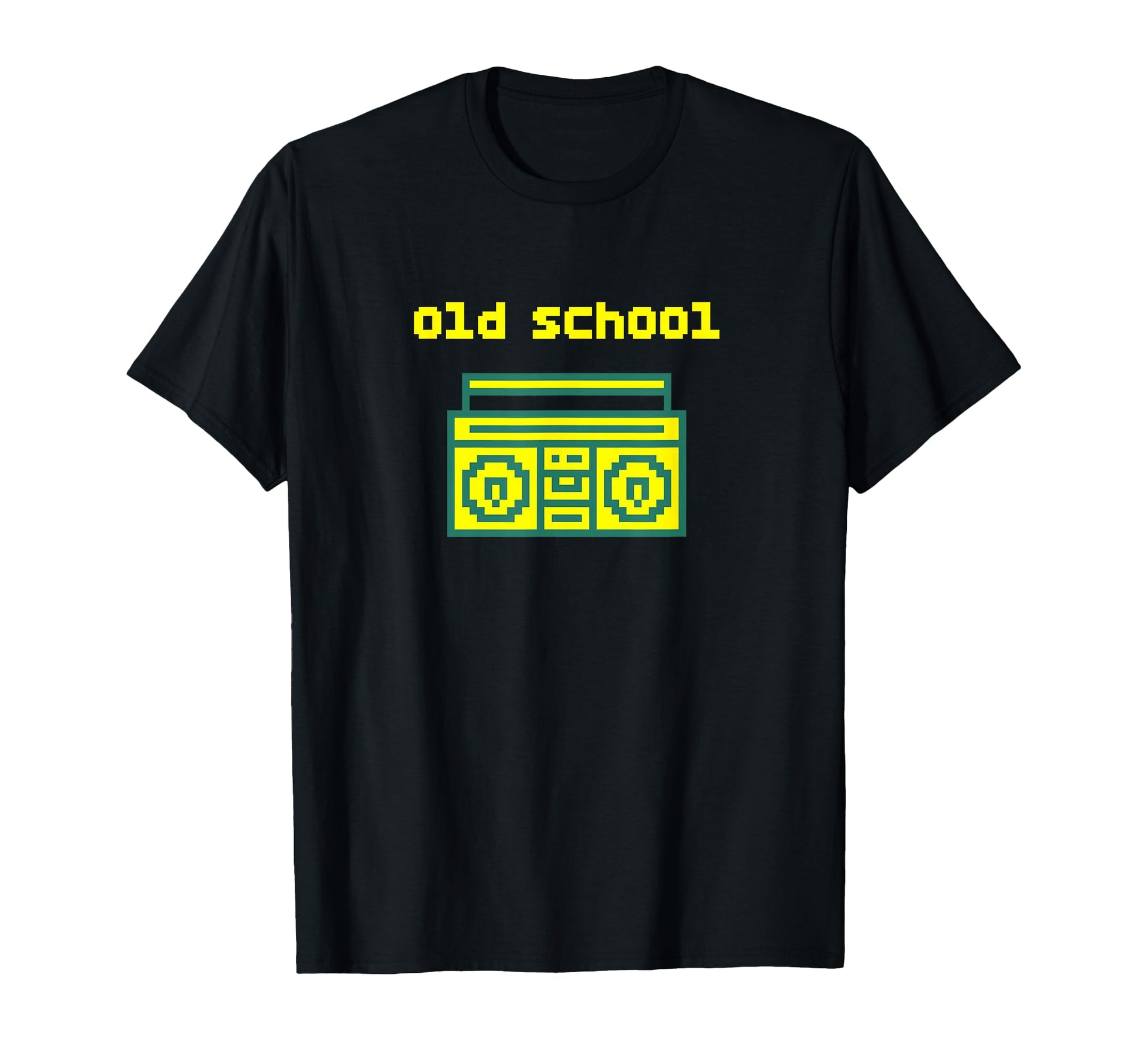 Video Game Boombox Old School T-Shirt - Graphic Print for Adults - T-Shirt, Sweatshirt, Hoodie