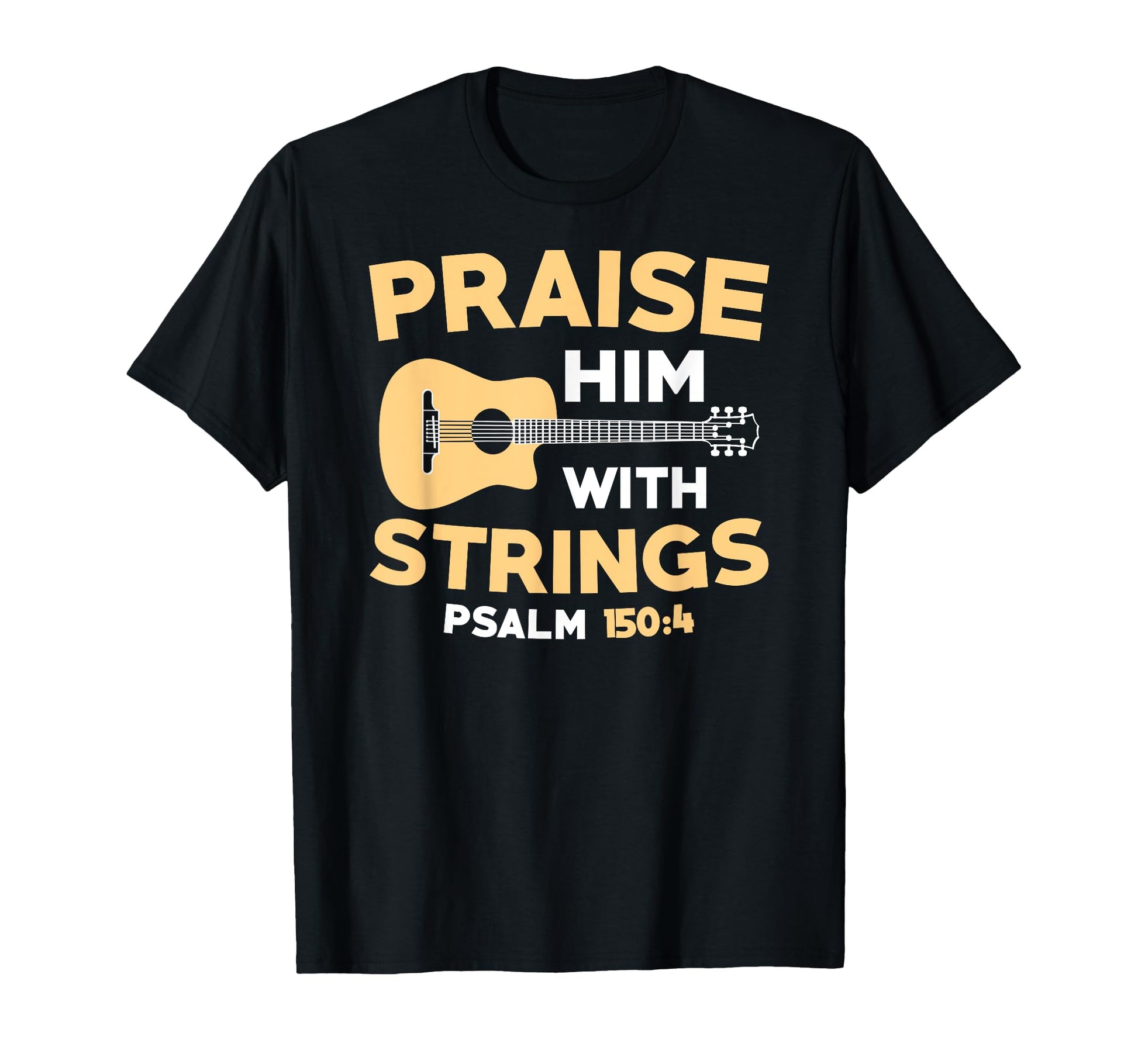 Christian Music Church Guitar Bass Jesus T-Shirt - Custom Art Print Unisex - T-Shirt, Sweatshirt, Hoodie