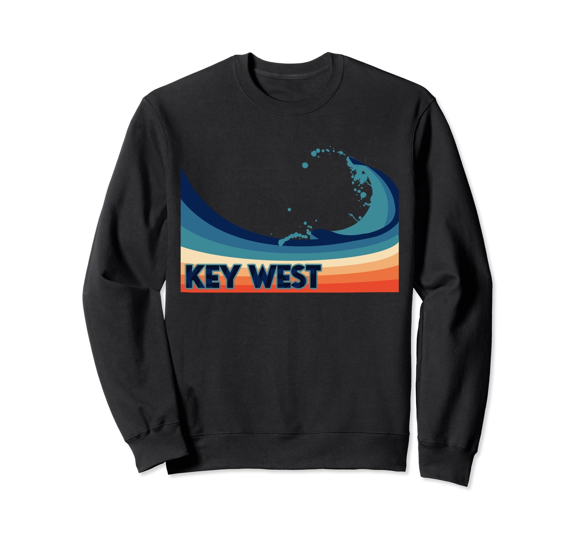 Key West Florida Surf Sailing Sweatshirt - Novelty Apparel Men Women - T-Shirt, Sweatshirt, Hoodie