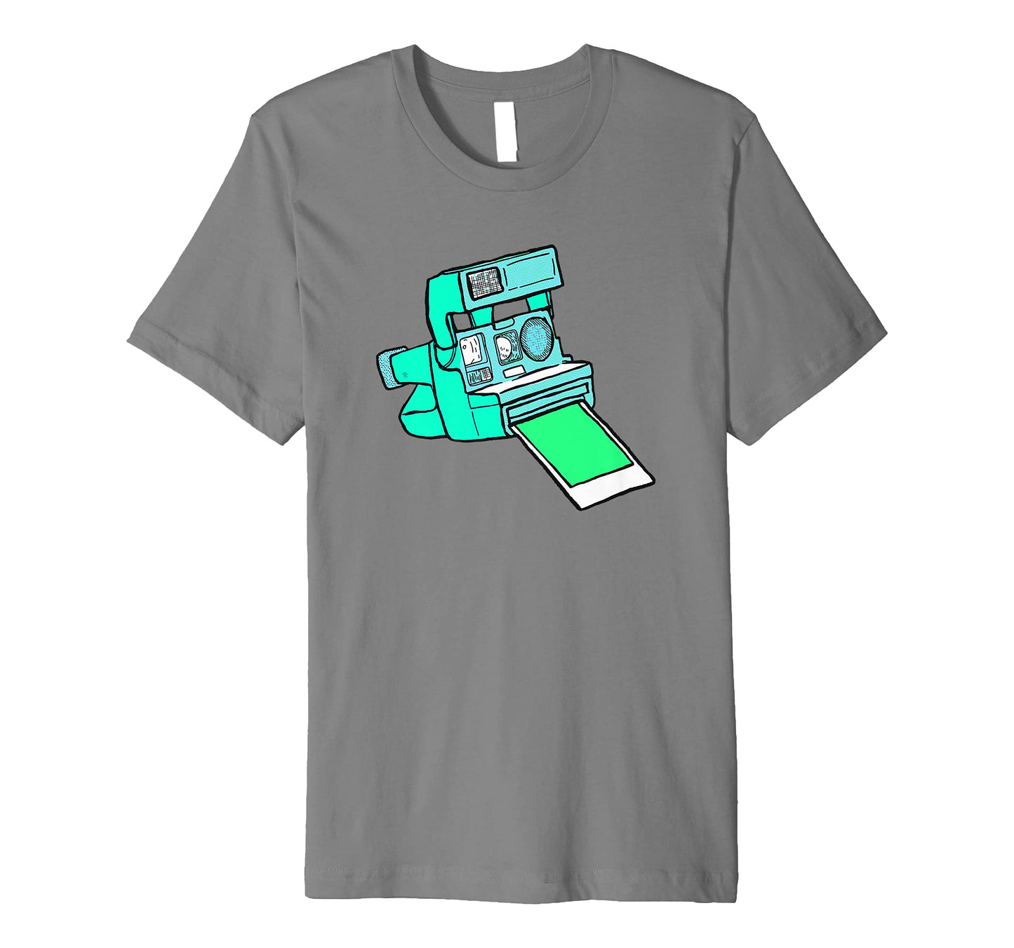 Instant Camera Eighties Photography T-Shirt - Graphic Print for Adults - T-Shirt, Sweatshirt, Hoodie