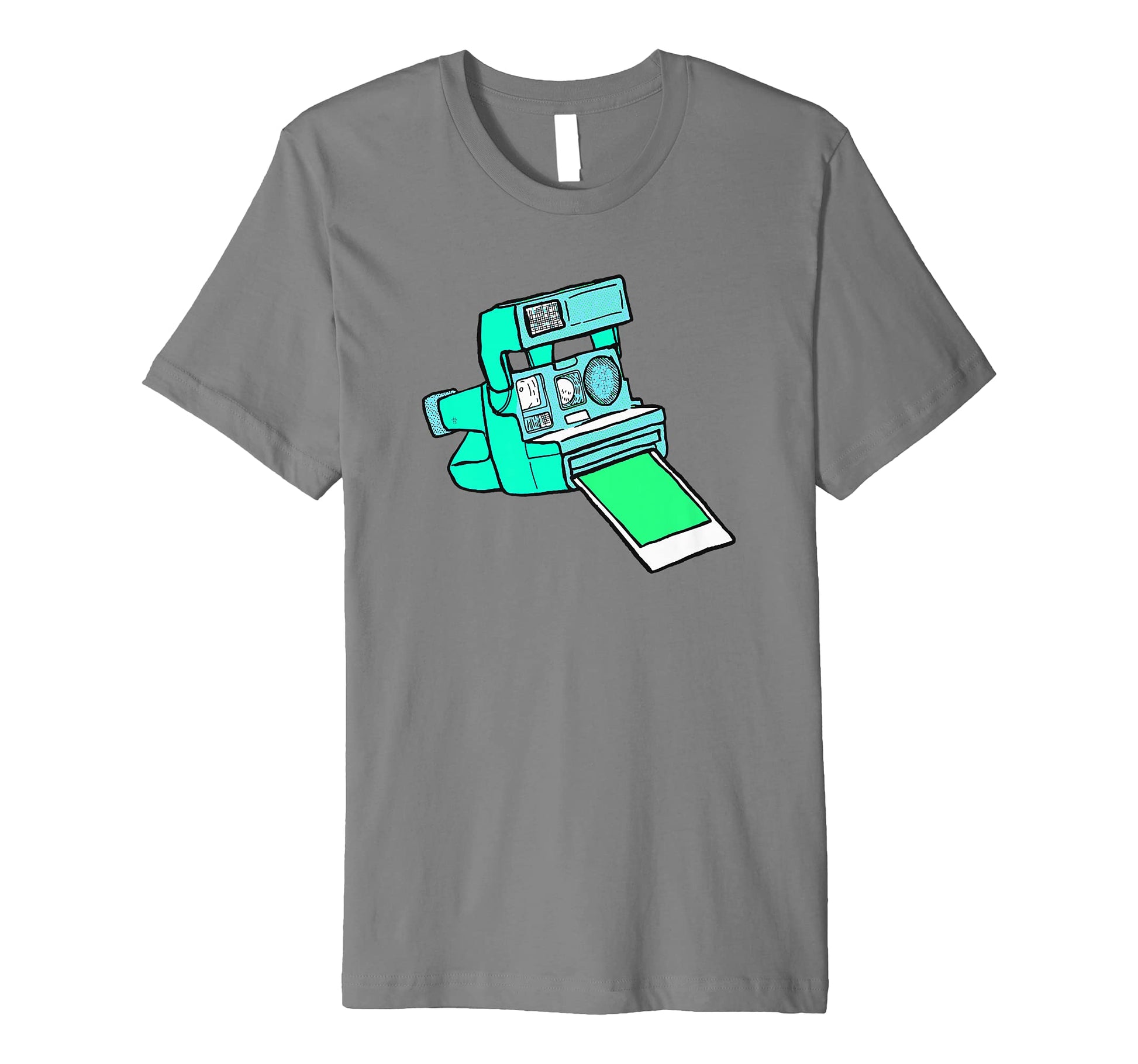 Instant Camera Eighties Photography T-Shirt - Graphic Print for Adults - T-Shirt, Sweatshirt, Hoodie
