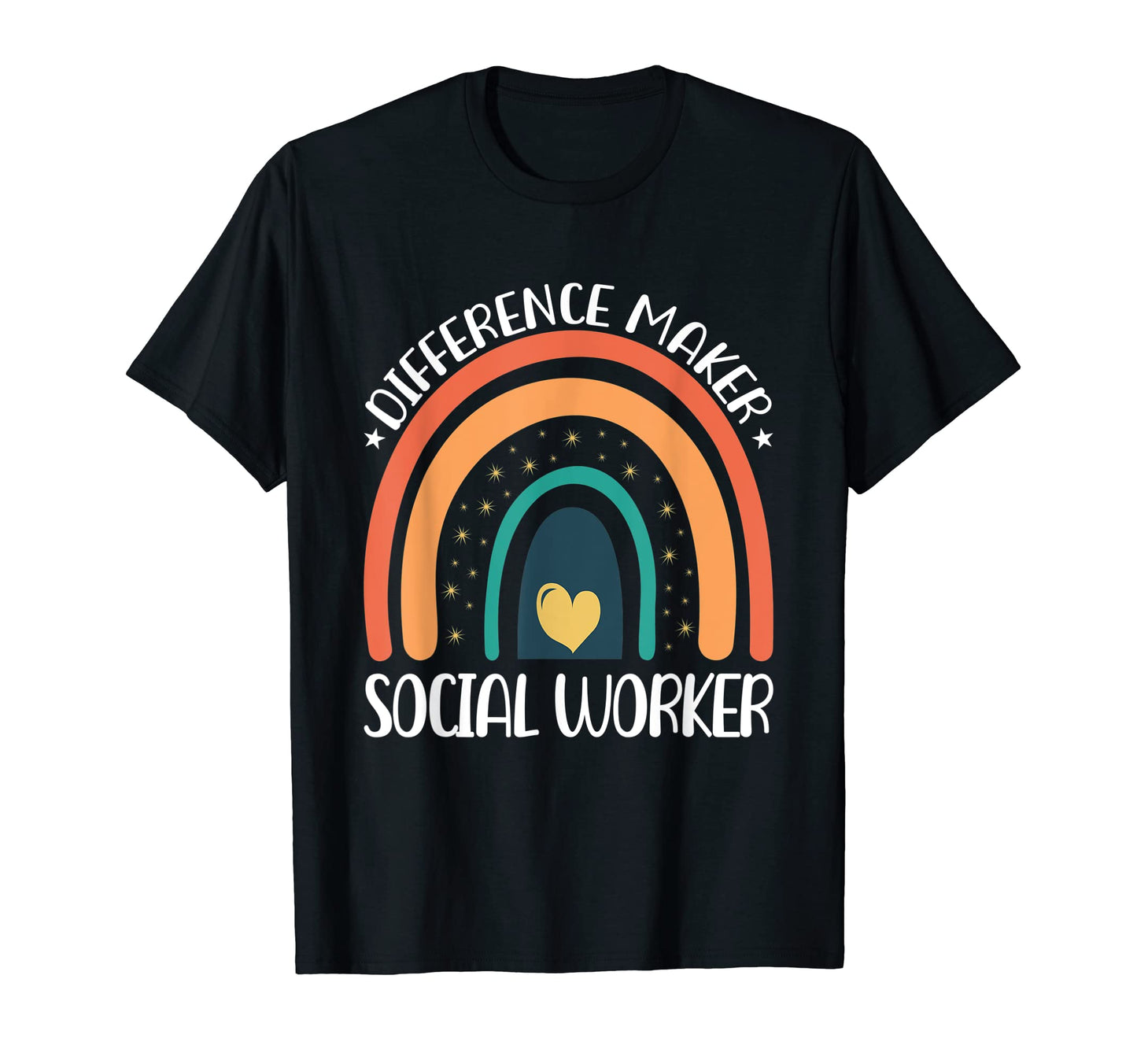 Social Worker Are Difference Maker T-Shirt - Fun Novelty Design for Adults - T-Shirt, Sweatshirt, Hoodie