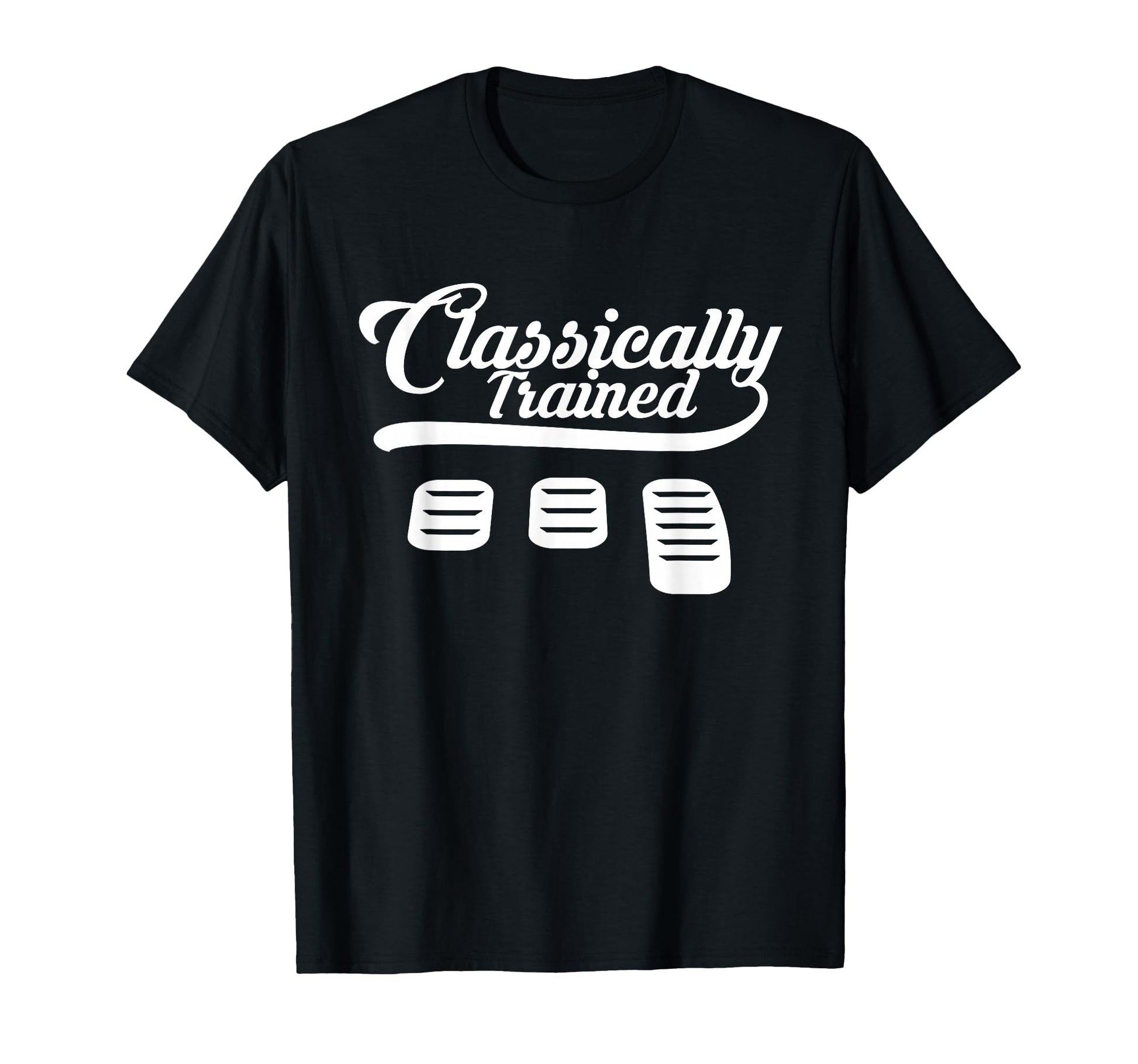 Classically Trained Dimmer Manual Car T-Shirt - Novelty Apparel Unisex - T-Shirt, Sweatshirt, Hoodie