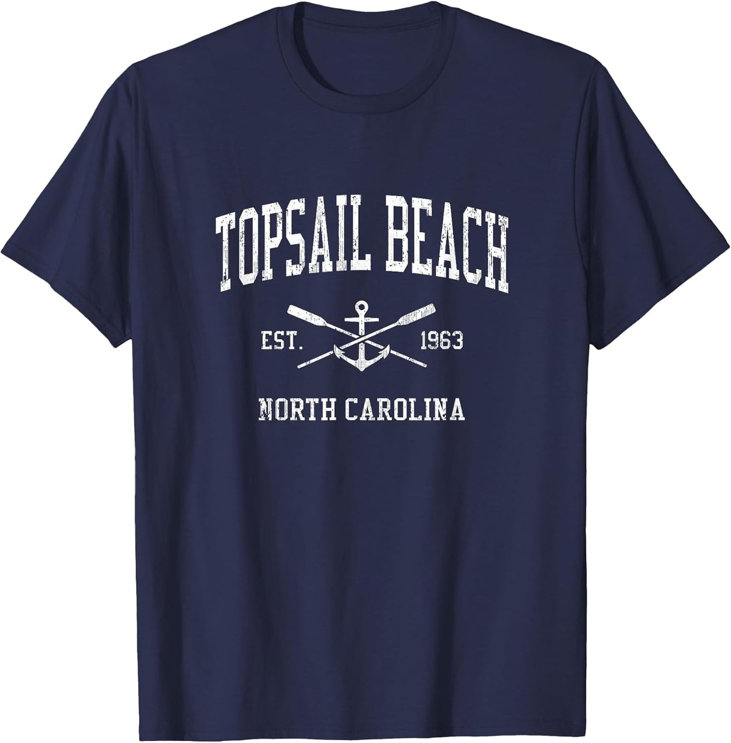Topsail Beach North Carolina Sailing Te - Adult & Kids T-Shirts, Sweatshirts & Hoodies apparel design preview 1
