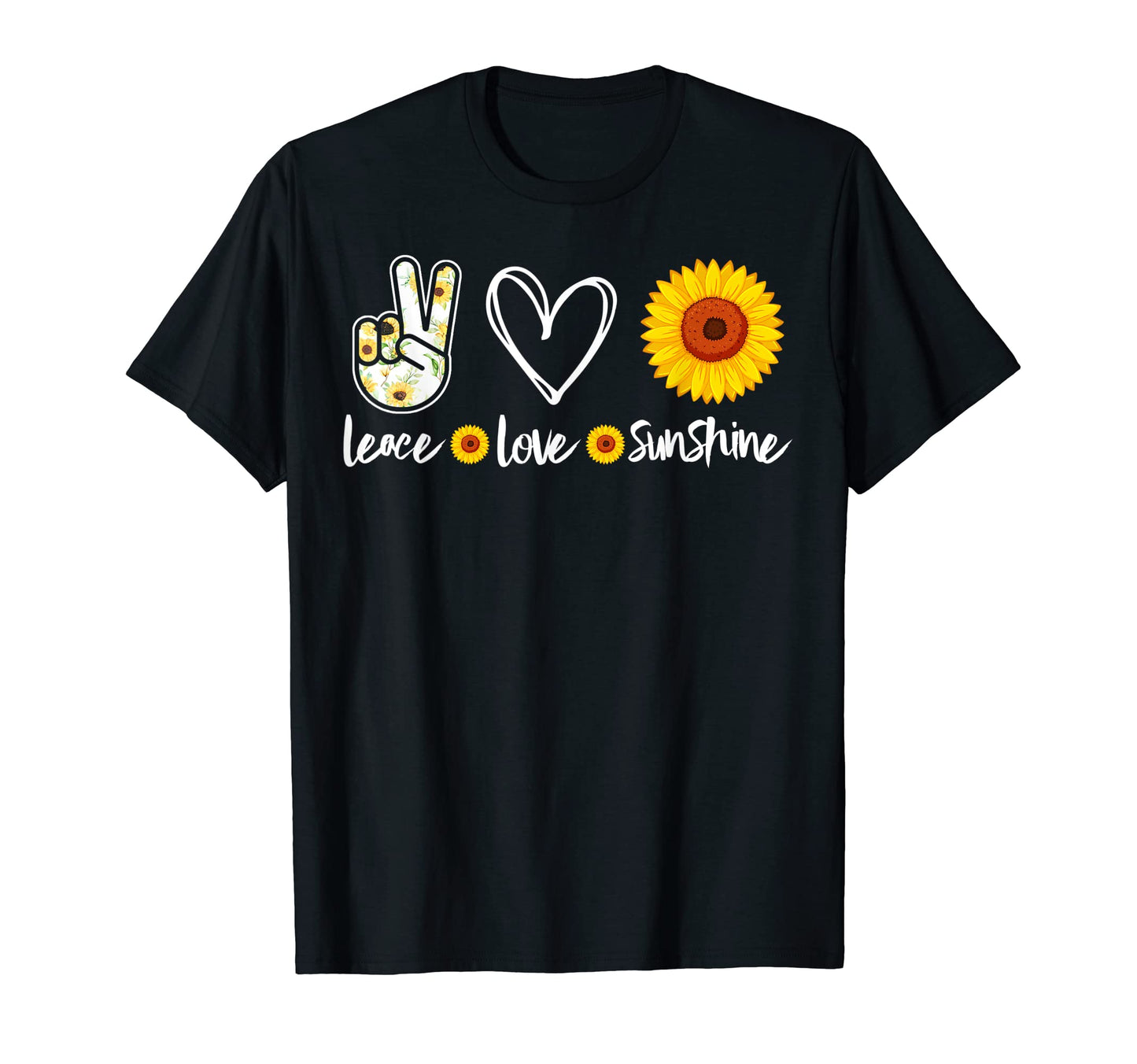 Peace Lover Summer Hippie T-Shirt - Casual Everyday Wear Men Women - T-Shirt, Sweatshirt, Hoodie