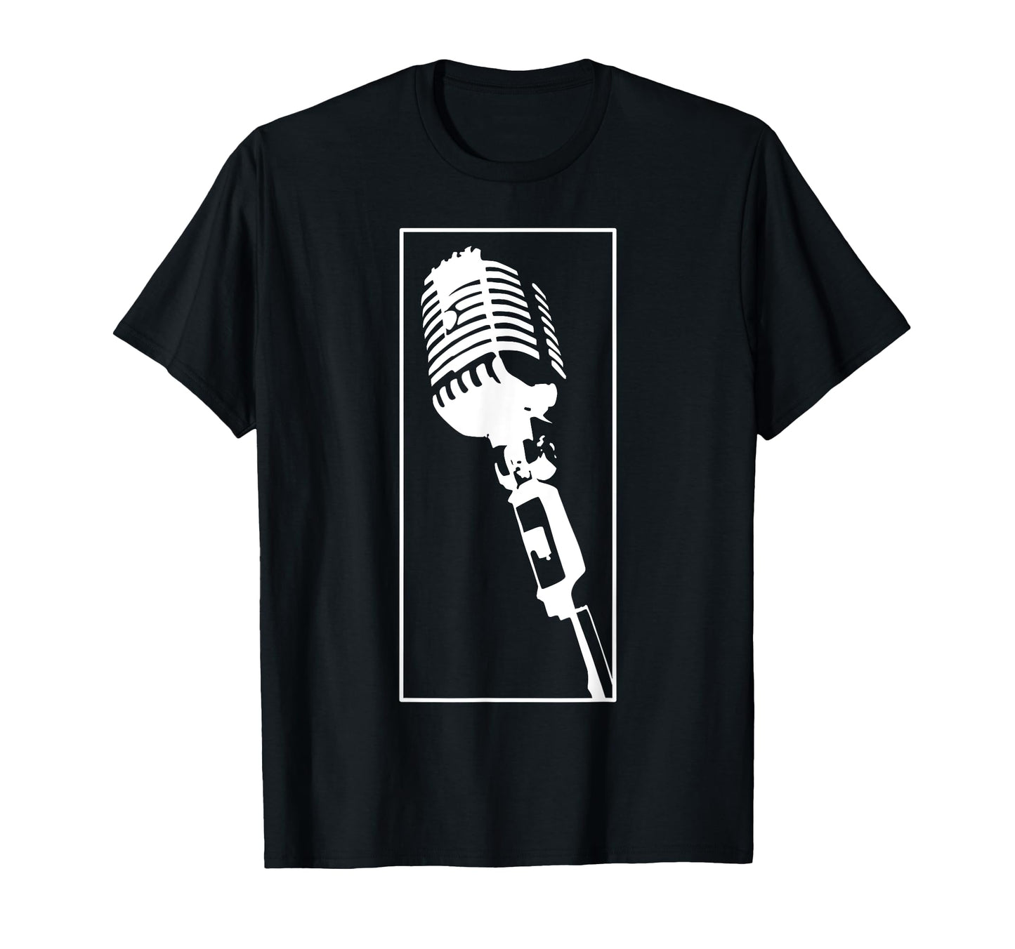 Oldschool Hiphop Music Microphone T-Shirt - Streetwear Style Unisex - T-Shirt, Sweatshirt, Hoodie