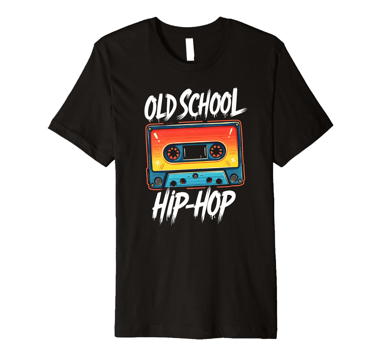Old School Hiphop Cassette T-Shirt - Unique Graphic Unisex - T-Shirt, Sweatshirt, Hoodie