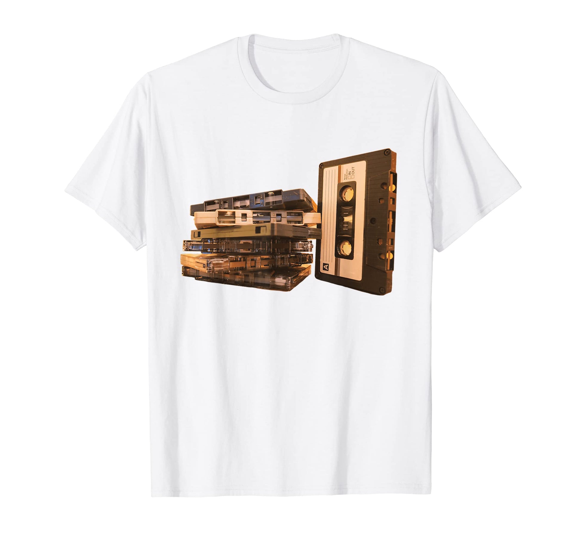 Old School Mixtape Music T-Shirt - Custom Art Print Unisex - T-Shirt, Sweatshirt, Hoodie