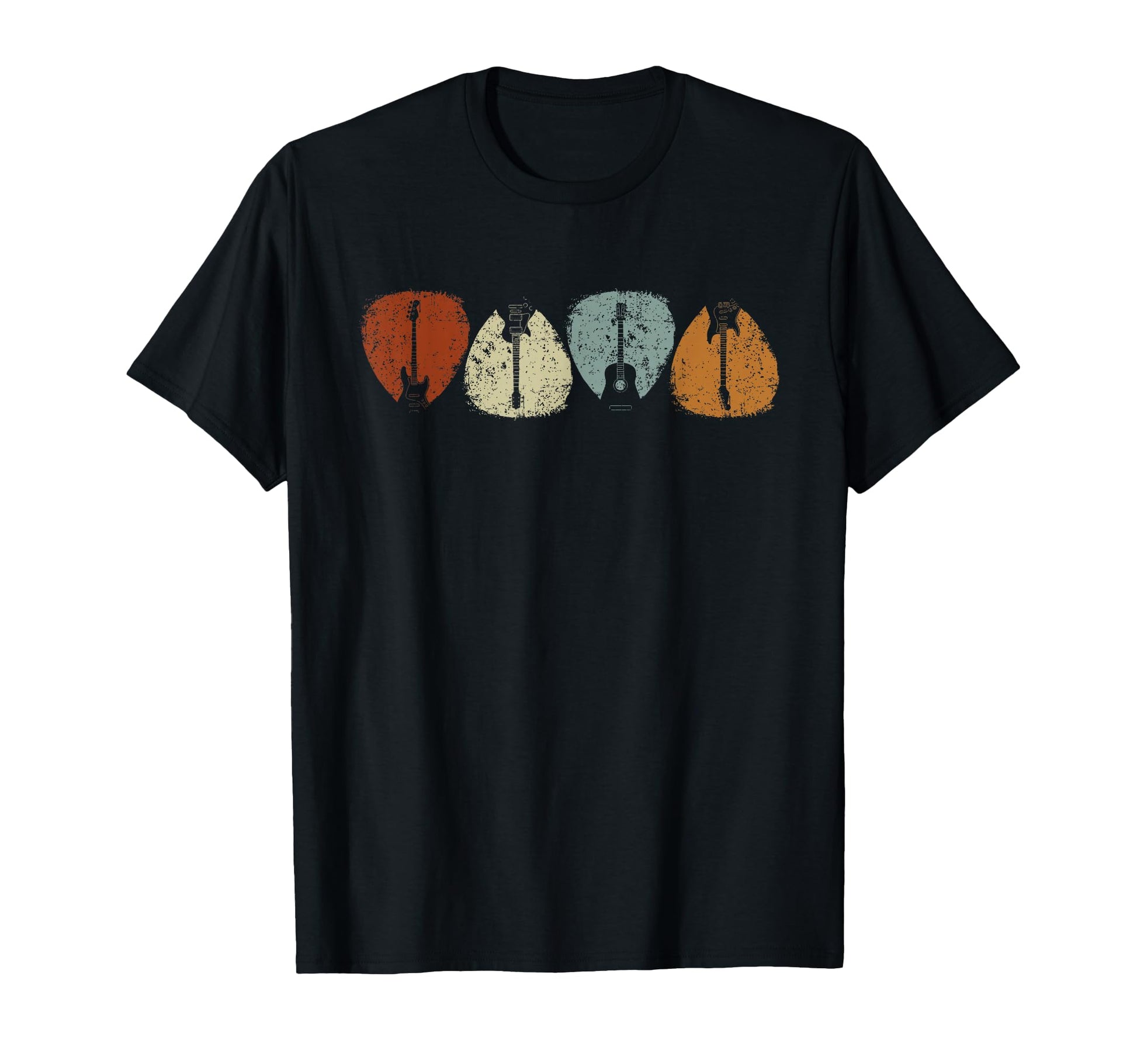 Guitar Pick Rock Star Guitarist Music T-Shirt - Aesthetic Graphic Unisex - T-Shirt, Sweatshirt, Hoodie