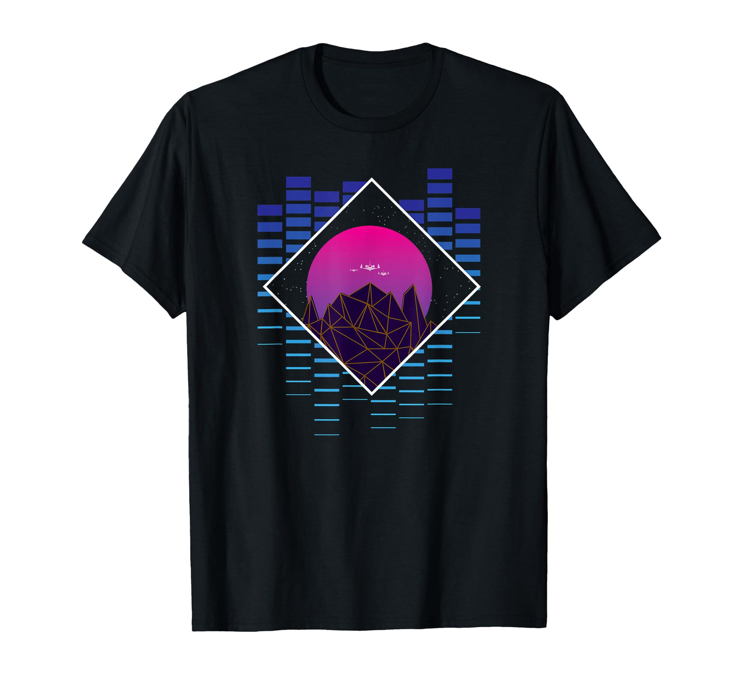 Space Jet Retrowave Synthwave T-Shirt - Streetwear Style Men Women - T-Shirt, Sweatshirt, Hoodie