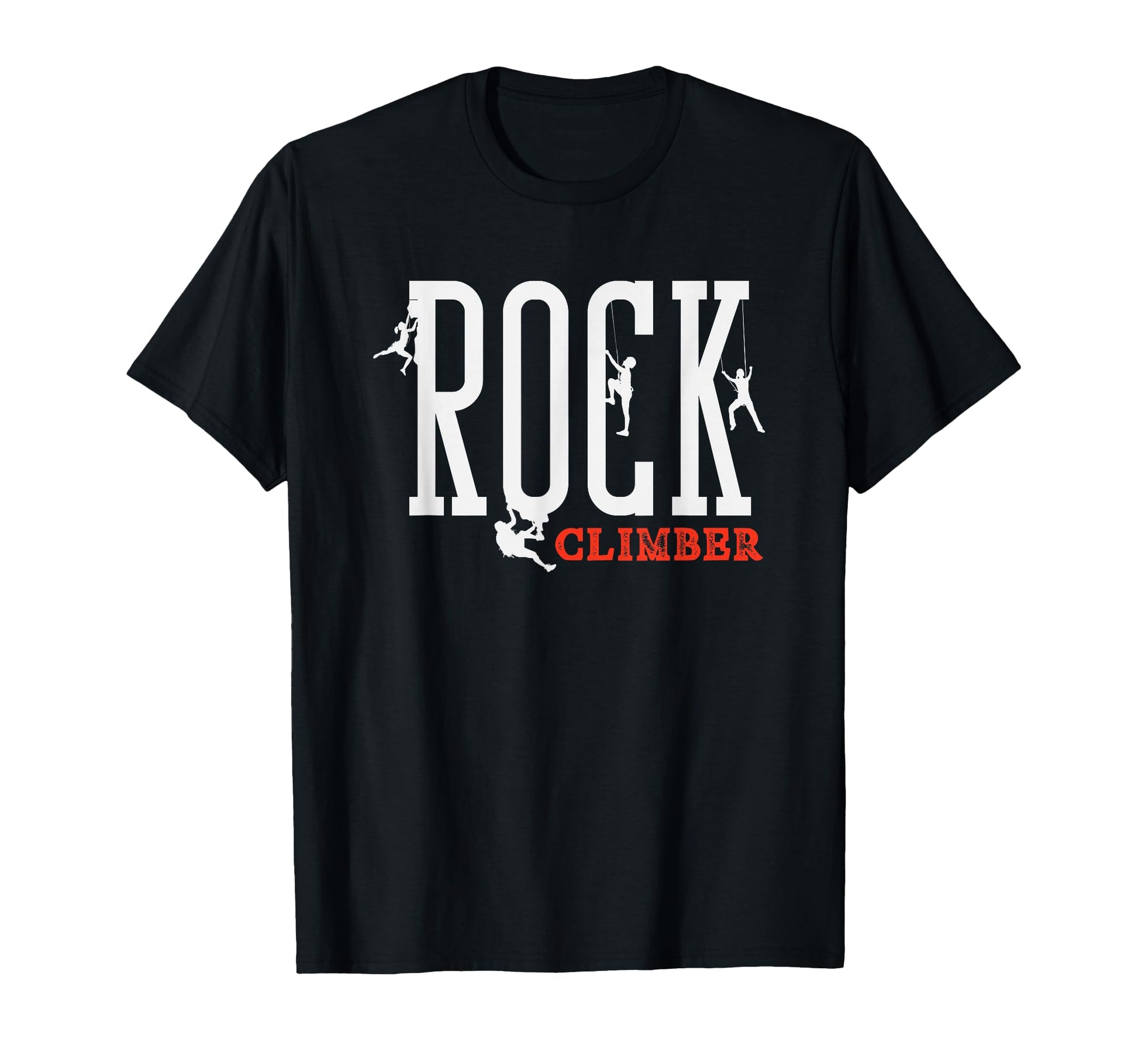 Rock Climber Typography Climber T-Shirt - Novelty Apparel Unisex - T-Shirt, Sweatshirt, Hoodie