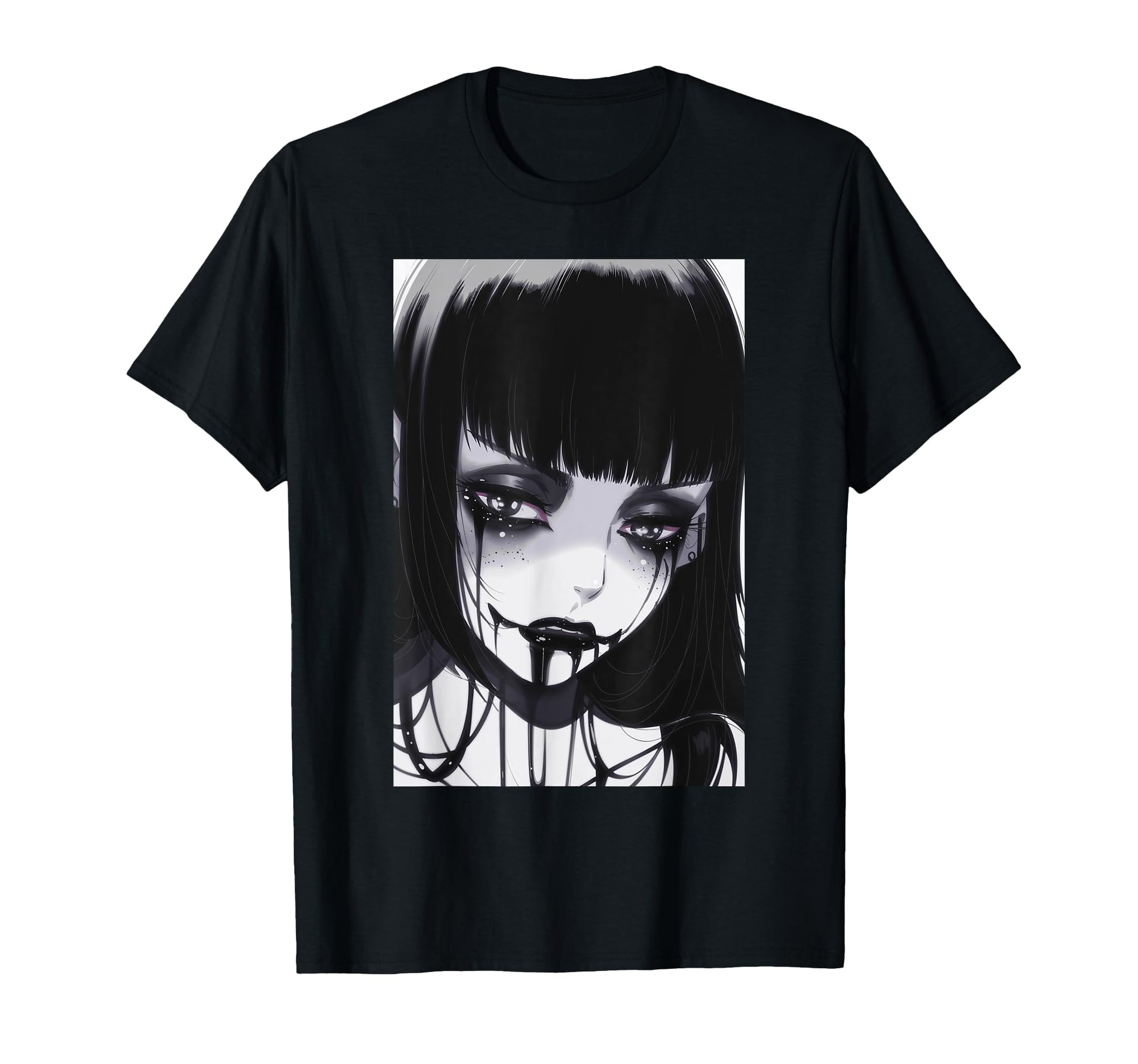 90S Anime Manga Japanese Horror T-Shirt - Custom Art Print Men Women - T-Shirt, Sweatshirt, Hoodie