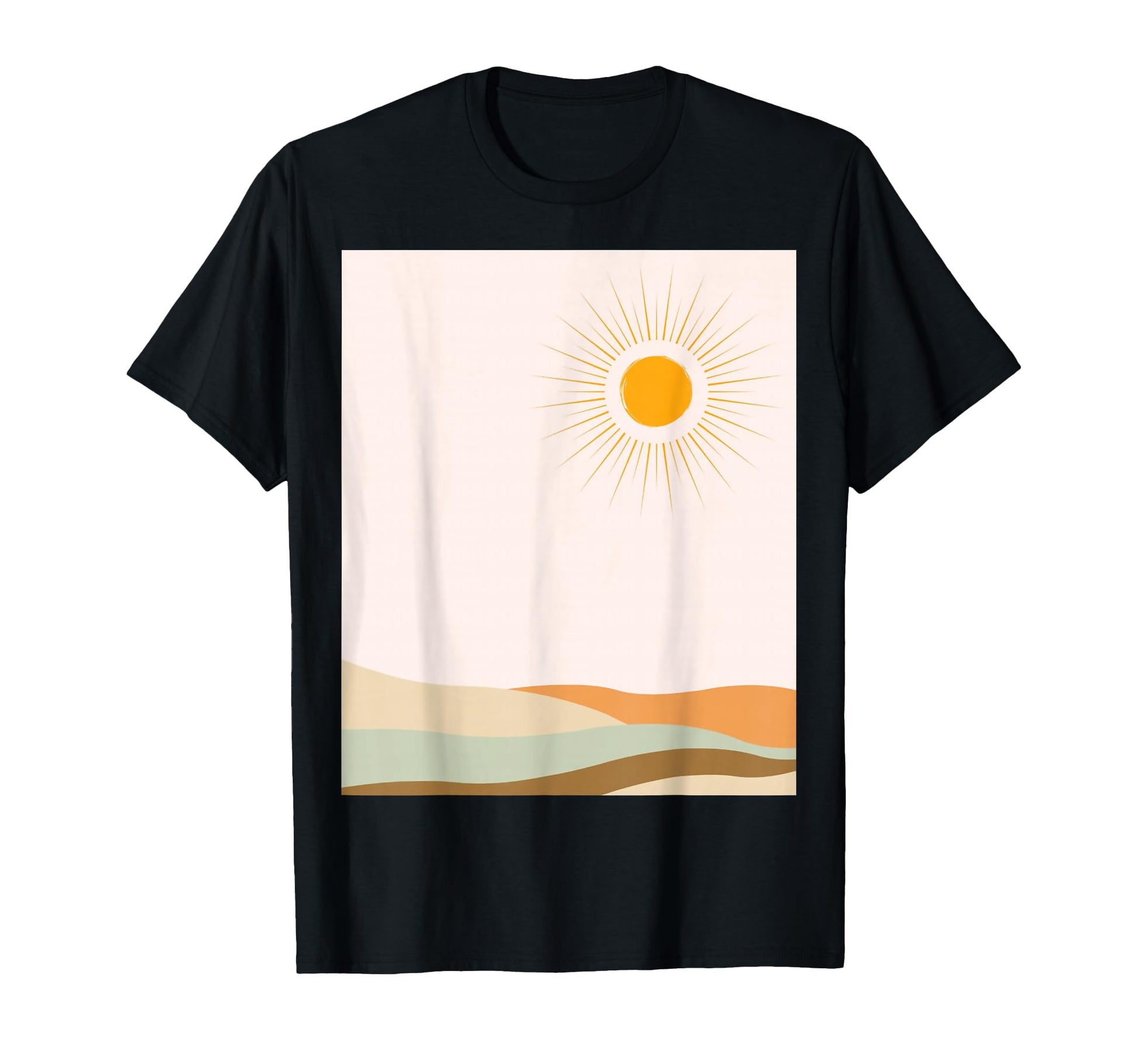Minimalist Boho Aesthetic Nature T-Shirt - Streetwear Style Unisex - T-Shirt, Sweatshirt, Hoodie