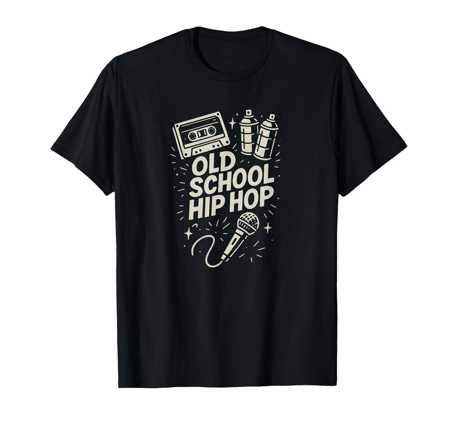 Raised Old School Hip Hop Rap T-Shirt - Casual Everyday Wear Men Women - T-Shirt, Sweatshirt, Hoodie