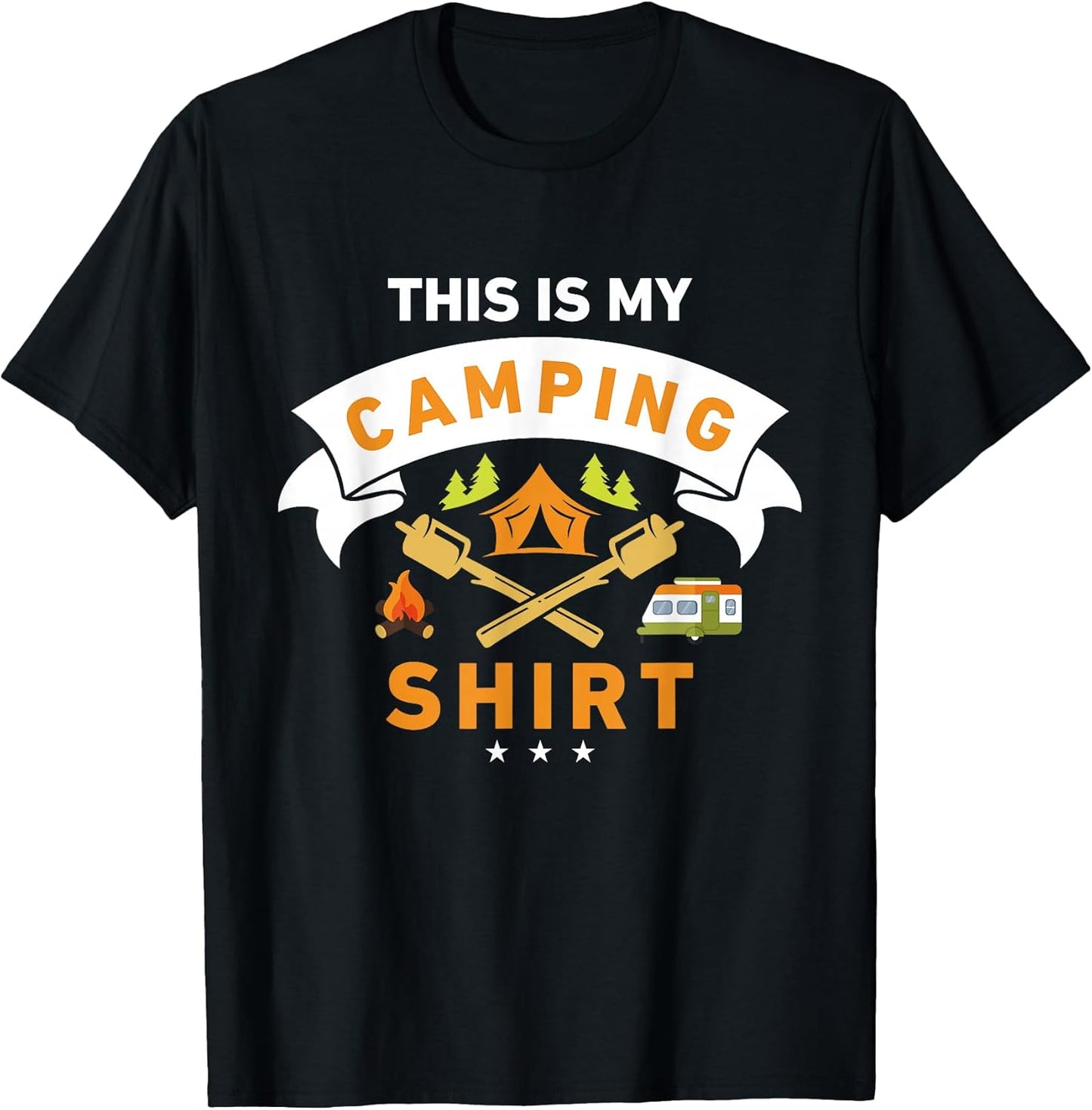 This Is My Camping - Adult & Kids T-Shirts, Sweatshirts & Hoodies apparel design preview 1