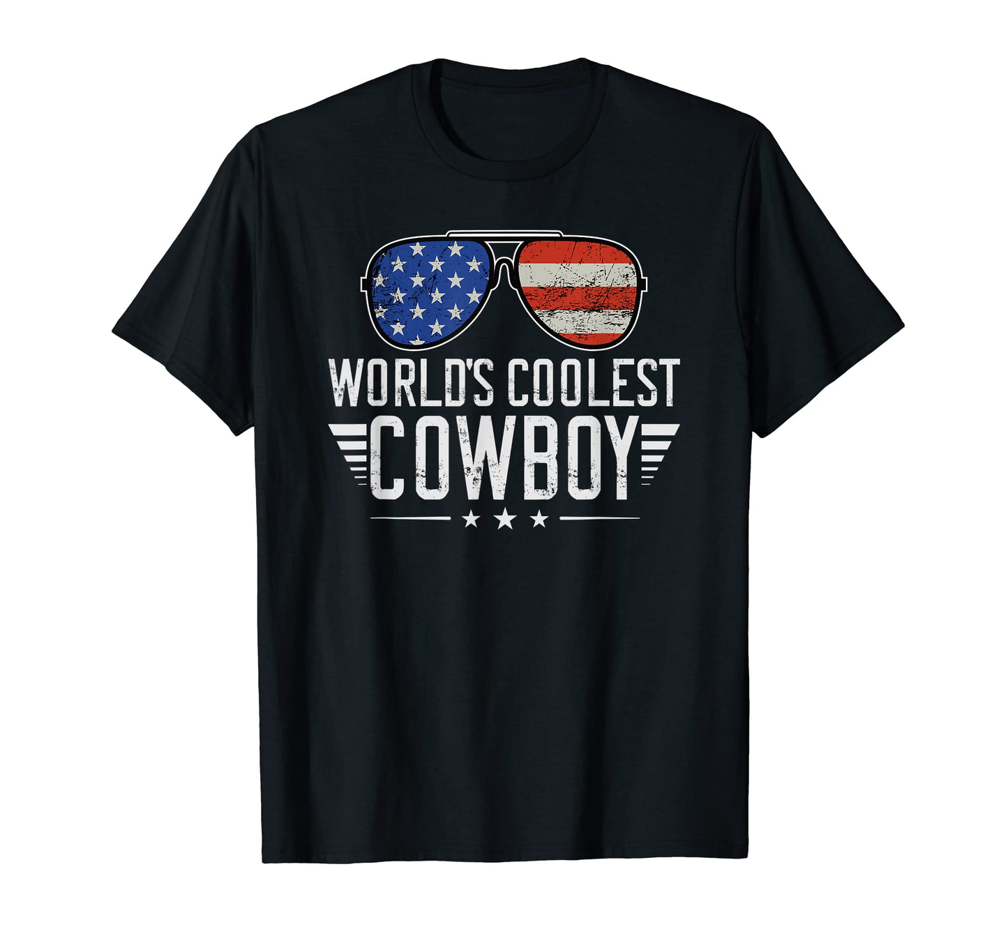 World S Okayest Cowboy Funny Rodeo T-Shirt - Graphic Print for Adults - T-Shirt, Sweatshirt, Hoodie