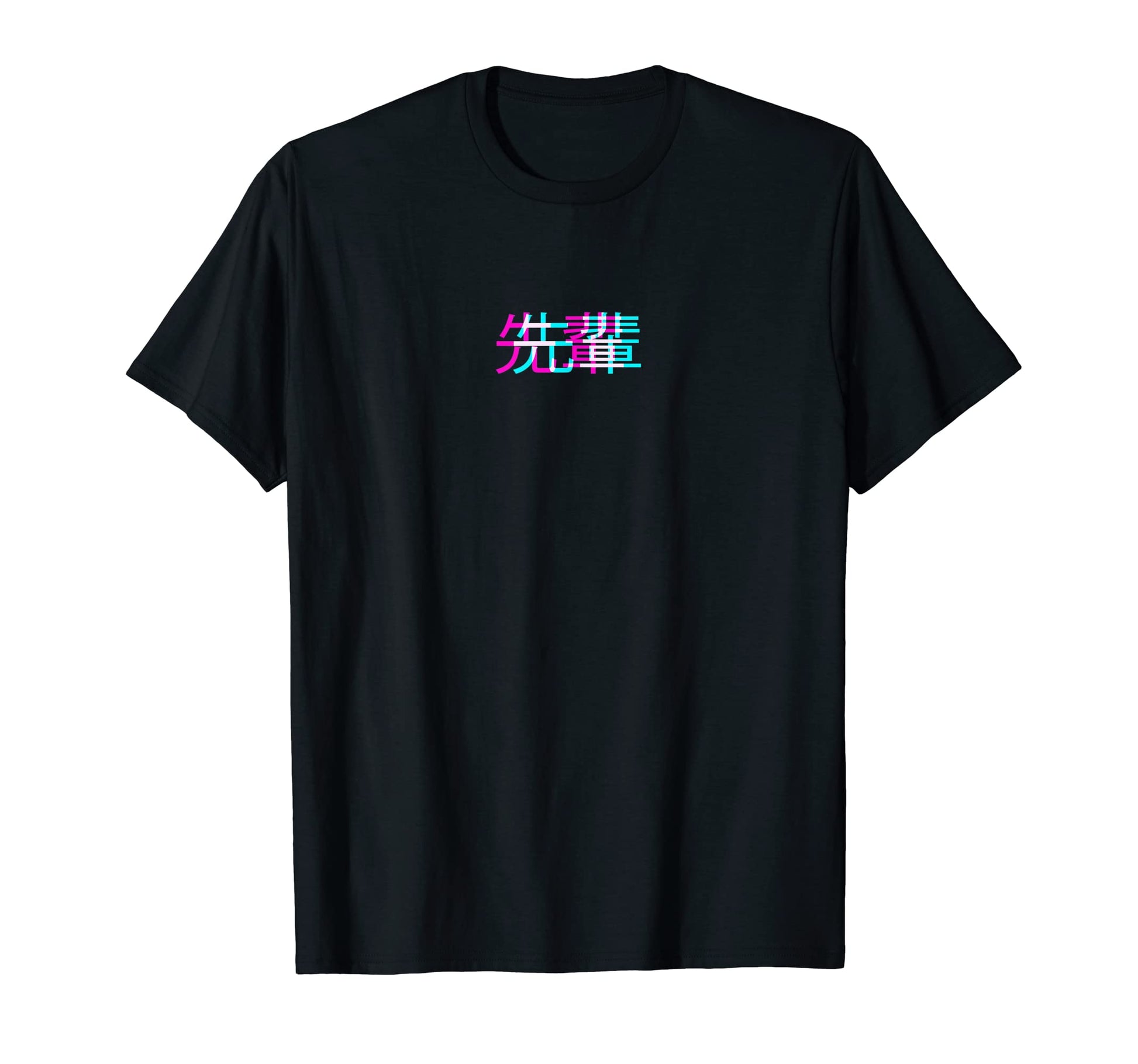 Sempai Japanese Glitch Anime T-Shirt - Casual Everyday Wear Men Women - T-Shirt, Sweatshirt, Hoodie