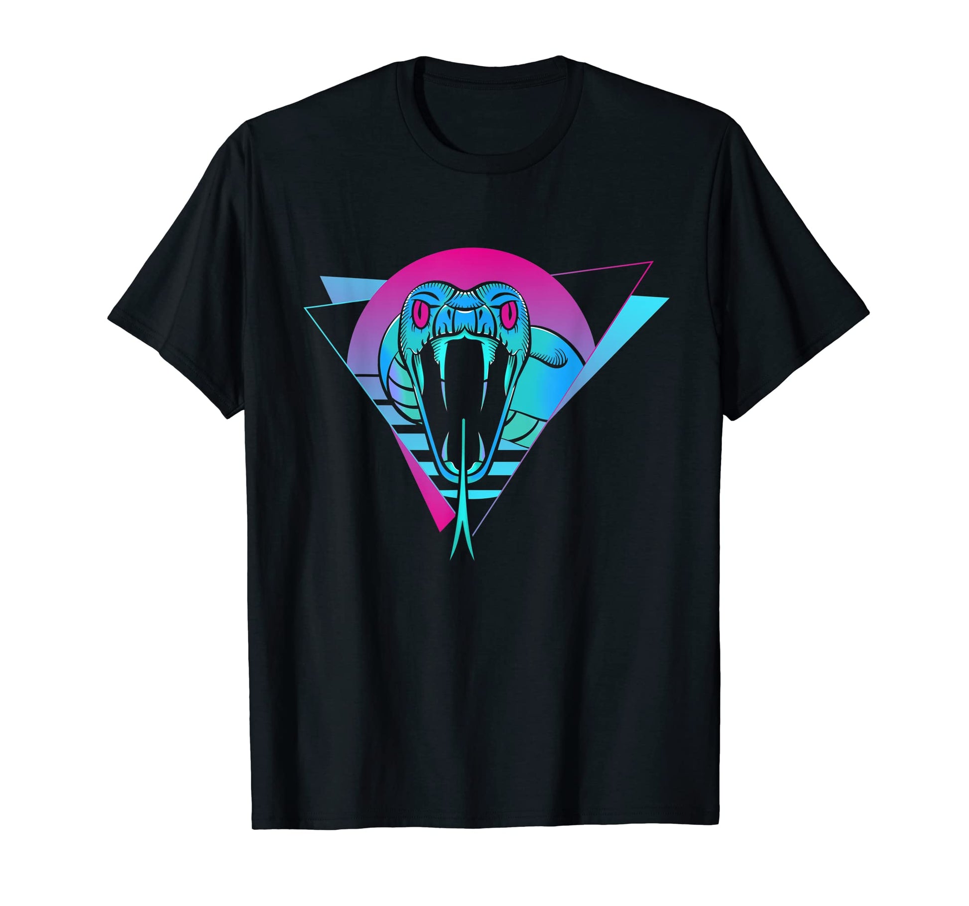 90S Predator Reptile Vaporwave Aesthetic T-Shirt - Custom Art Print Unisex - T-Shirt, Sweatshirt, Hoodie