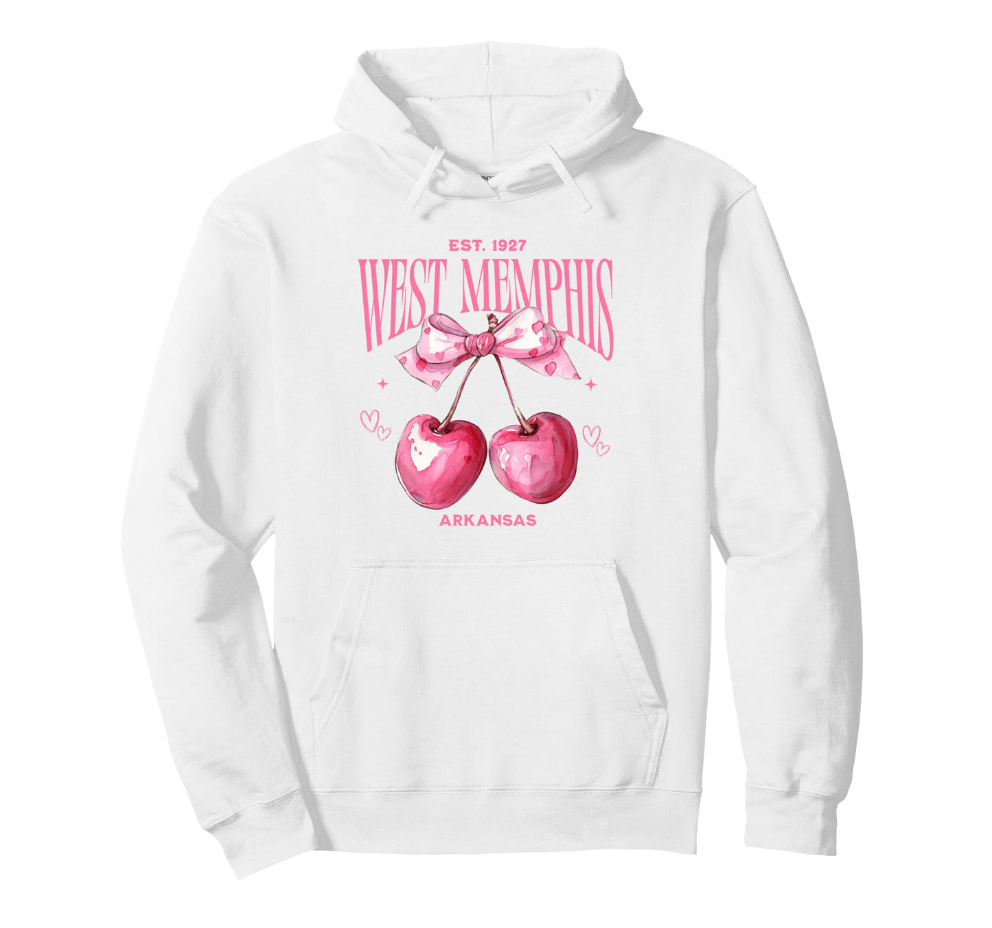 West Memphis Arkansas Ar City Hoodie - Custom Art Print for Adults - T-Shirt, Sweatshirt, Hoodie