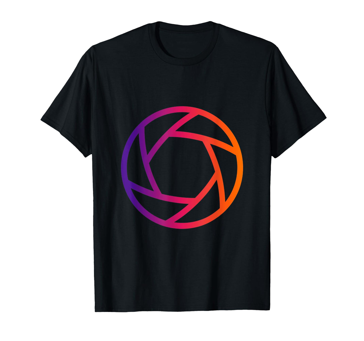 Photography Aperture Camera Lens T-Shirt - Trendy Graphic for Adults - T-Shirt, Sweatshirt, Hoodie