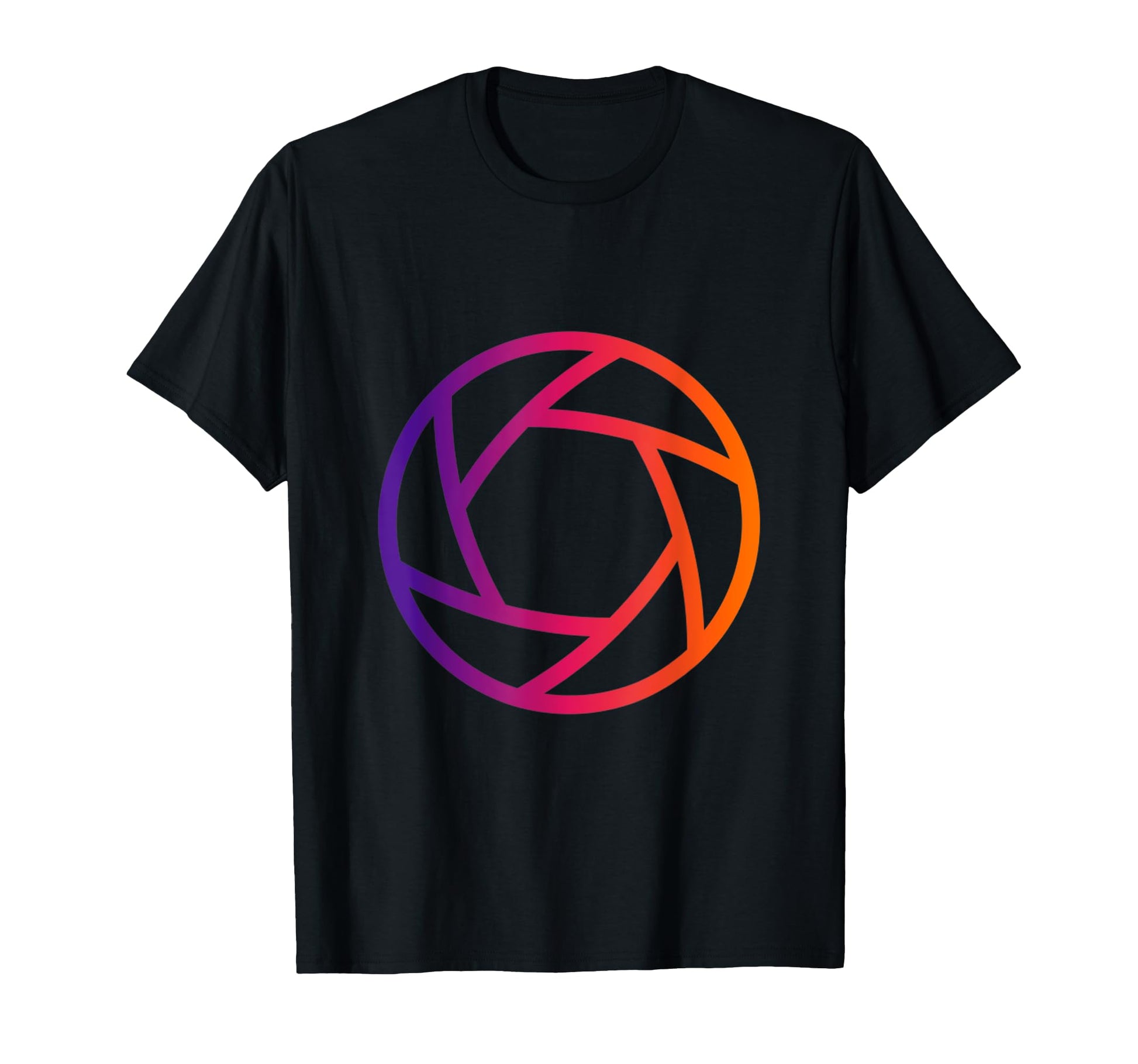 Photography Aperture Camera Lens T-Shirt - Trendy Graphic for Adults - T-Shirt, Sweatshirt, Hoodie