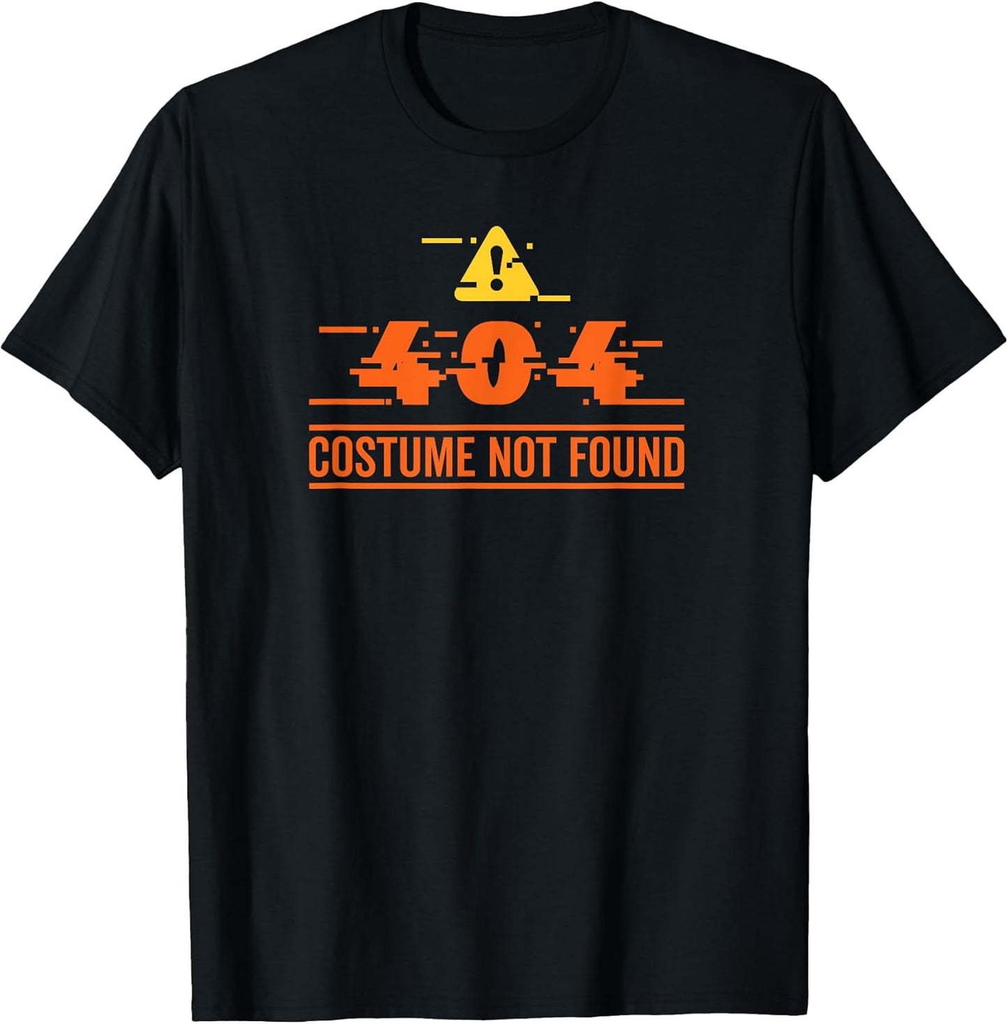 Error 404 Costume Not Found Halloween Apparel - Adult & Kids T-Shirts, Sweatshirts & Hoodies apparel design preview 1