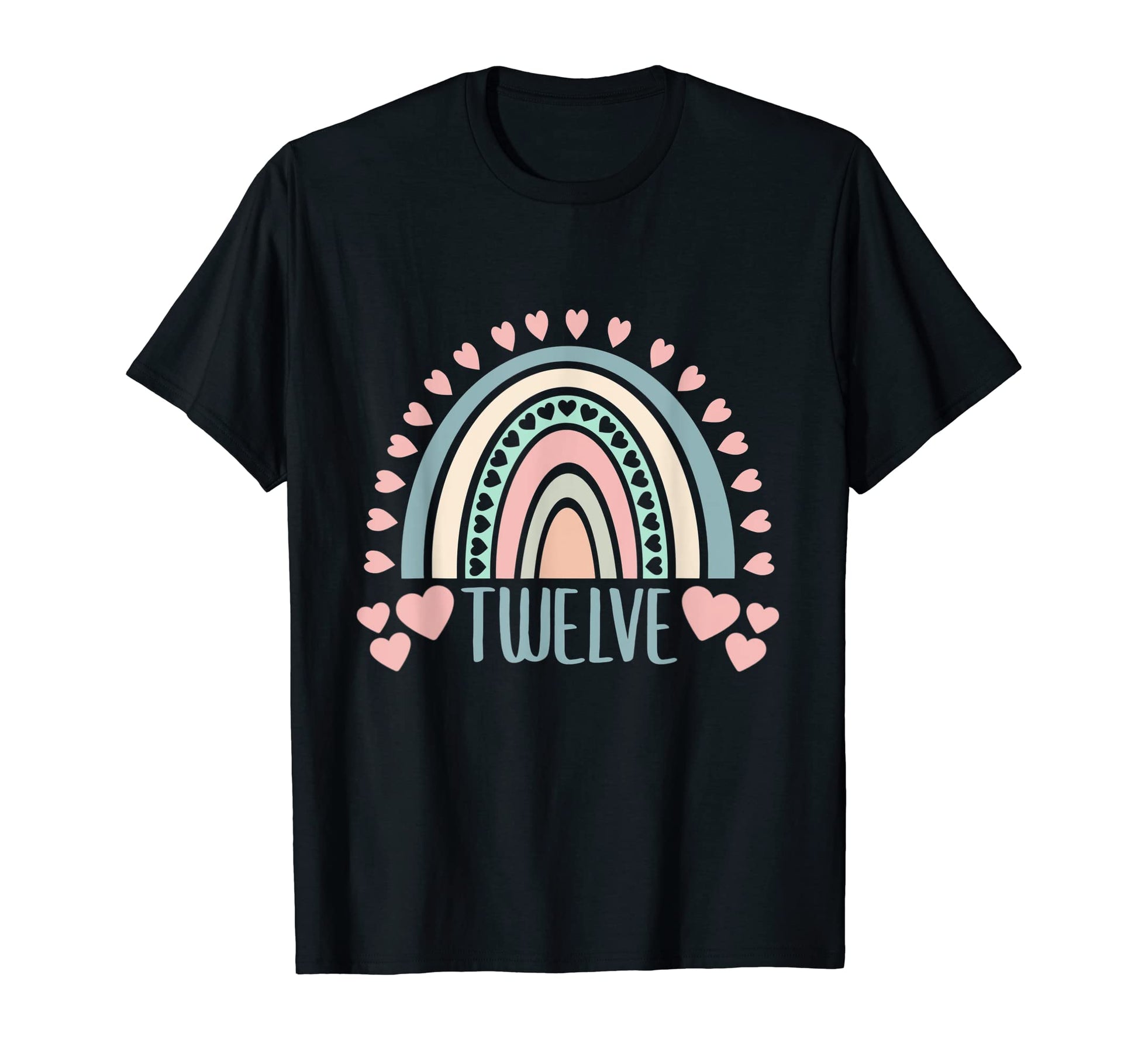 12 Year Old 12Th Birthday Boho T-Shirt - Minimalist Print for Adults - T-Shirt, Sweatshirt, Hoodie