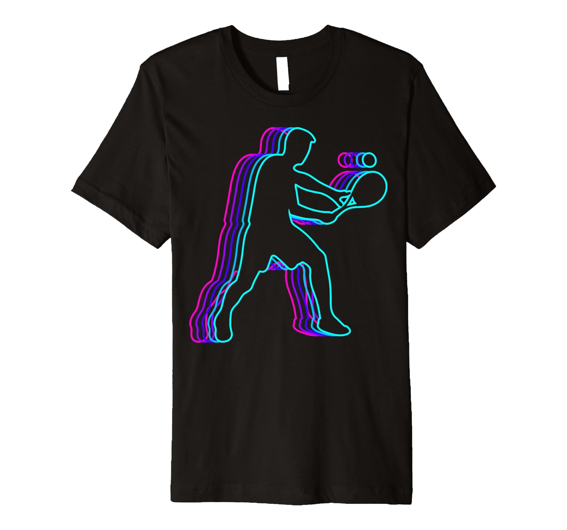 Tennis Player Team Coach Vaporwave T-Shirt - Minimalist Print Men Women - T-Shirt, Sweatshirt, Hoodie
