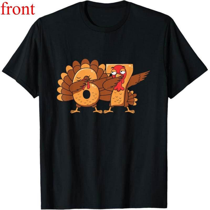 67 Meme Thanksgiving Turkey Day 6 7 Funny Crew Neck - Adult & Kids T-Shirts, Sweatshirts & Hoodies apparel design preview 1