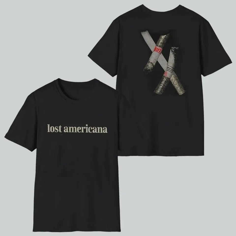 Machine Gun Kelly MGK Lost Americana Tour 2025 2026 - Adult & Kids T-Shirts, Sweatshirts & Hoodies apparel design preview 1