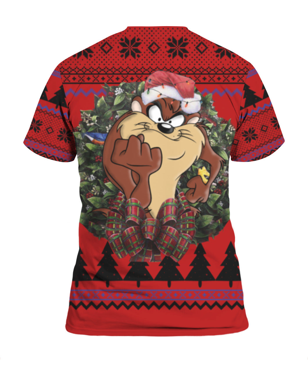 Taz of looney tunes 3D Christmas Sweater - Holiday Gift product image 4