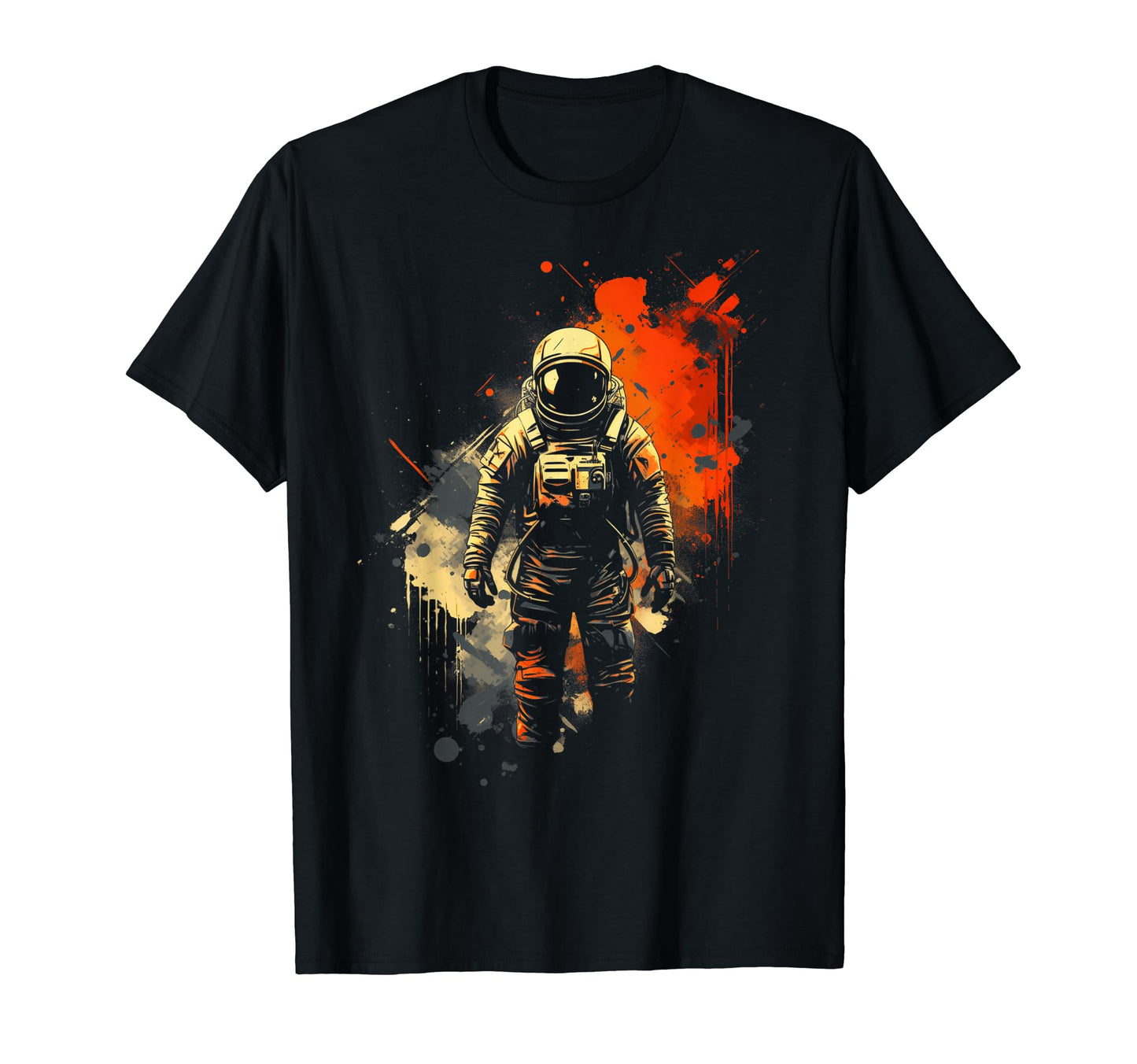 Astronaut Space Distressed 90S Grunge T-Shirt - Novelty Apparel Men Women - T-Shirt, Sweatshirt, Hoodie