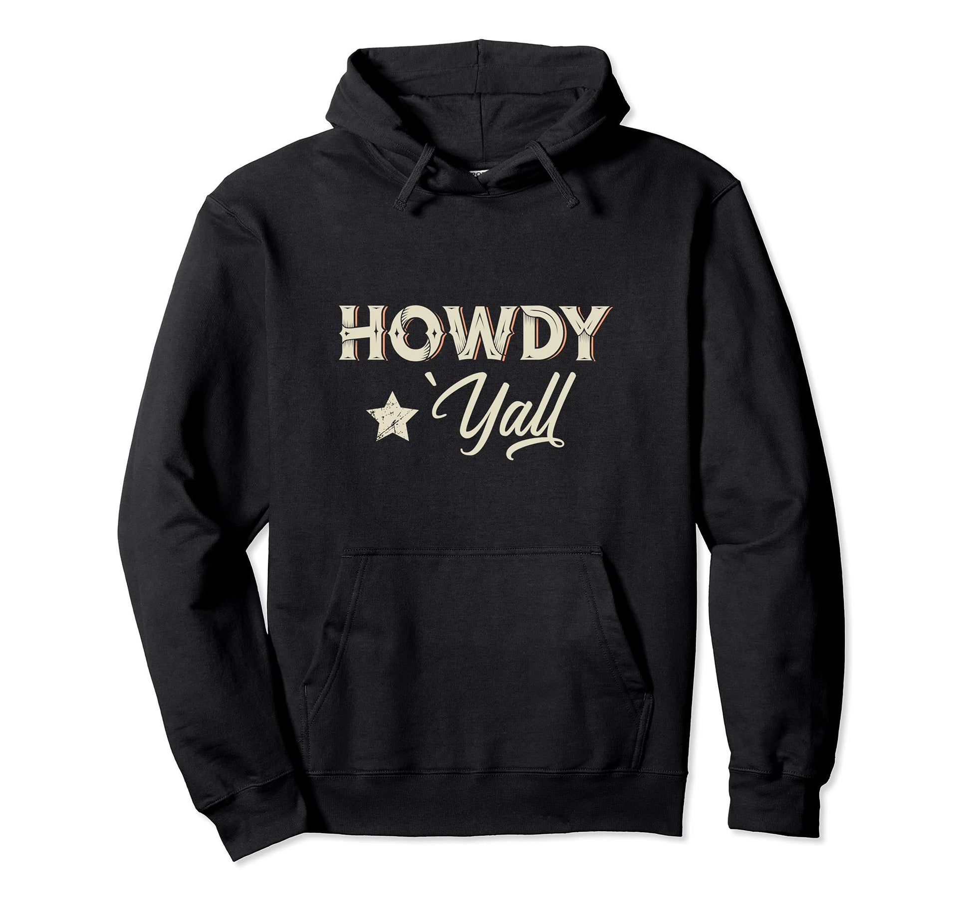 Howdy Howdy Yall Southern Rodeo Cowboy Hoodie - Unique Graphic Men Women - T-Shirt, Sweatshirt, Hoodie