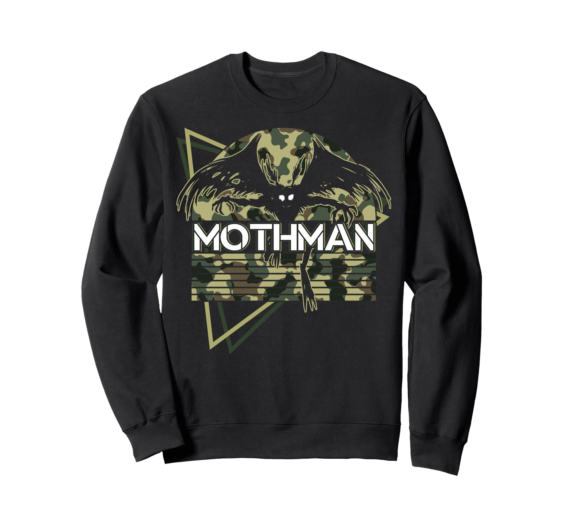 Vaporwave Aesthetic Mothman Sweatshirt - Streetwear Style Men Women - T-Shirt, Sweatshirt, Hoodie