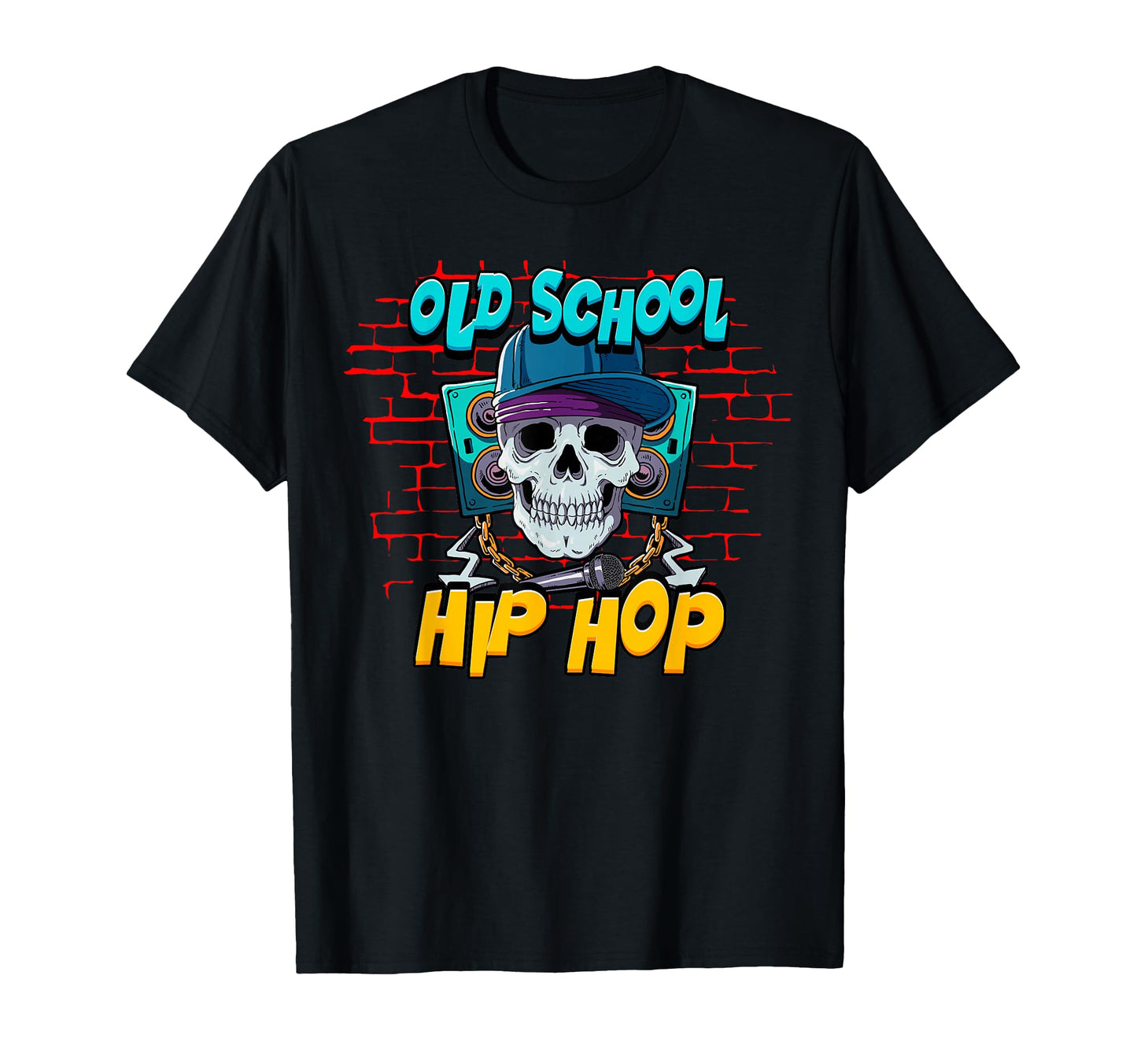 Old School Hip Hop T-Shirt - Minimalist Print for Adults - T-Shirt, Sweatshirt, Hoodie
