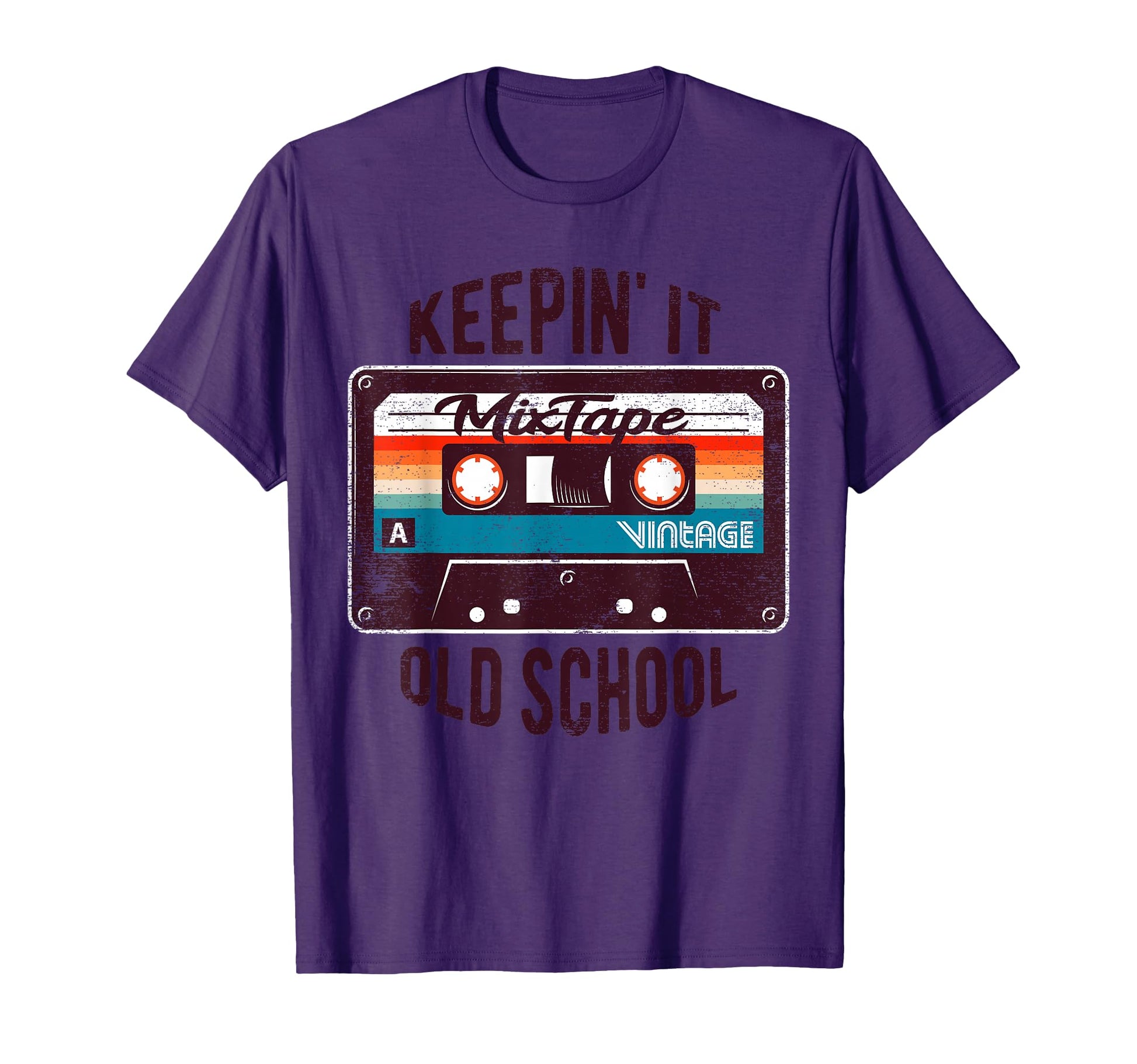 Cassette Tape Old School Hip Hop Stocking T-Shirt - Novelty Apparel Unisex - T-Shirt, Sweatshirt, Hoodie