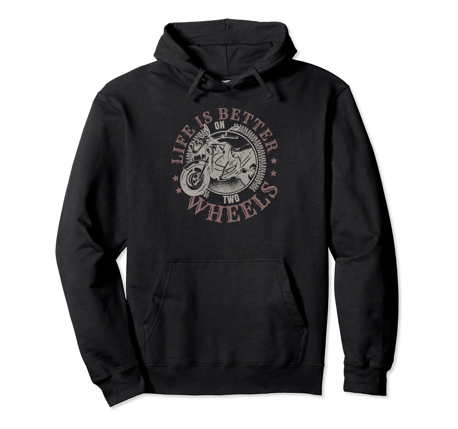 Motorcycle Biker Motorcyclist Hoodie - Casual Everyday Wear Unisex - T-Shirt, Sweatshirt, Hoodie