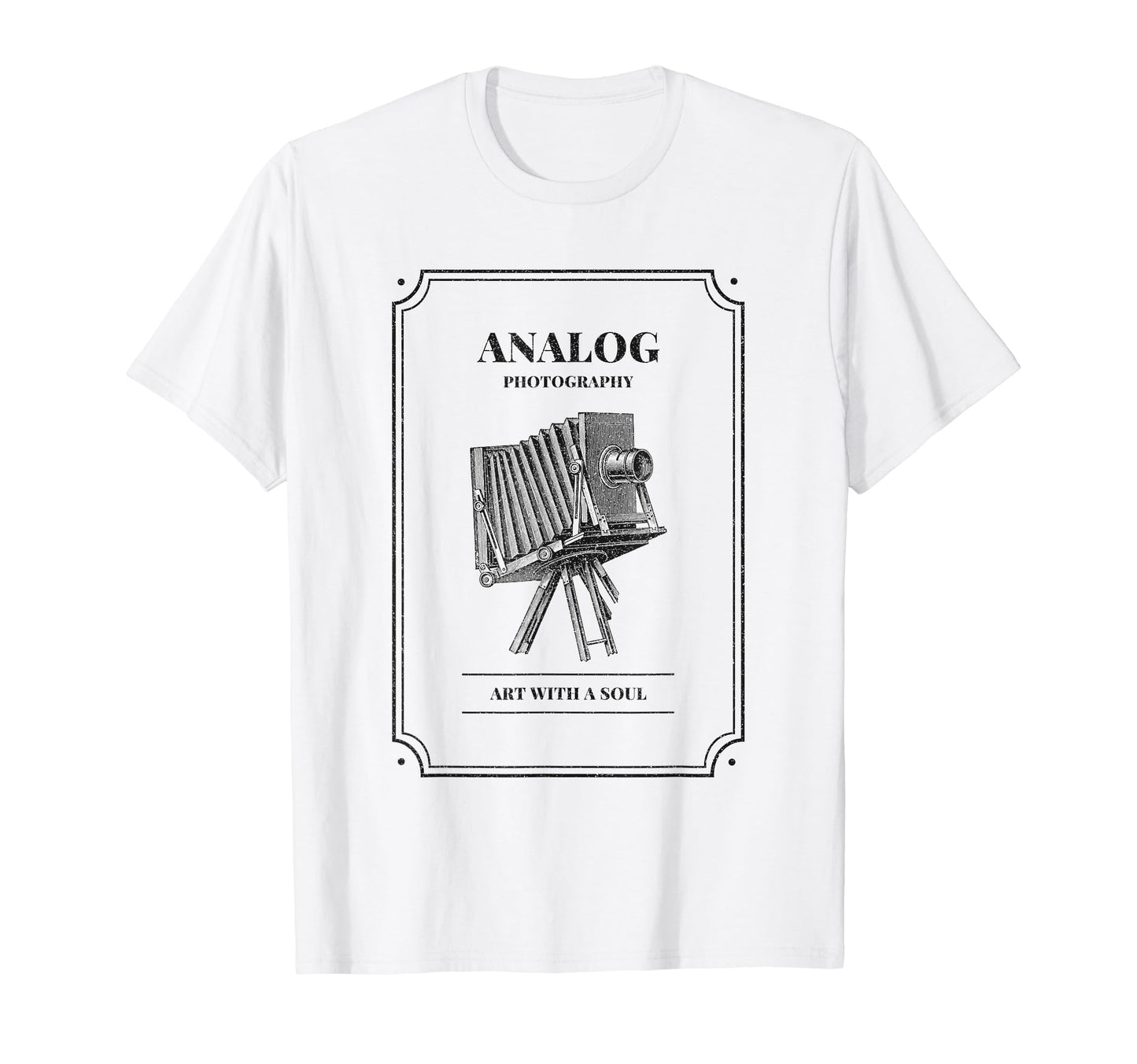 Analog Photography Art Soul Camera T-Shirt - Trendy Graphic for Adults - T-Shirt, Sweatshirt, Hoodie