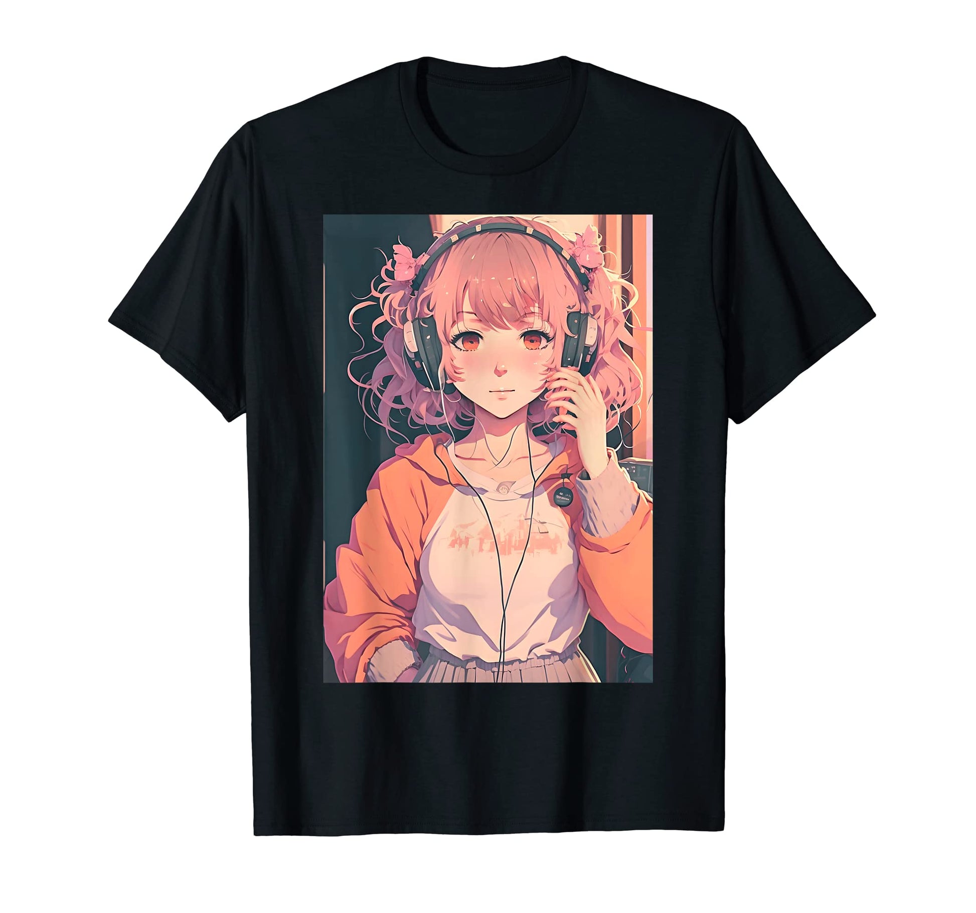 Anime Gamer Aesthetic Vaporwave Lofi 90S T-Shirt - Trendy Graphic Unisex - T-Shirt, Sweatshirt, Hoodie