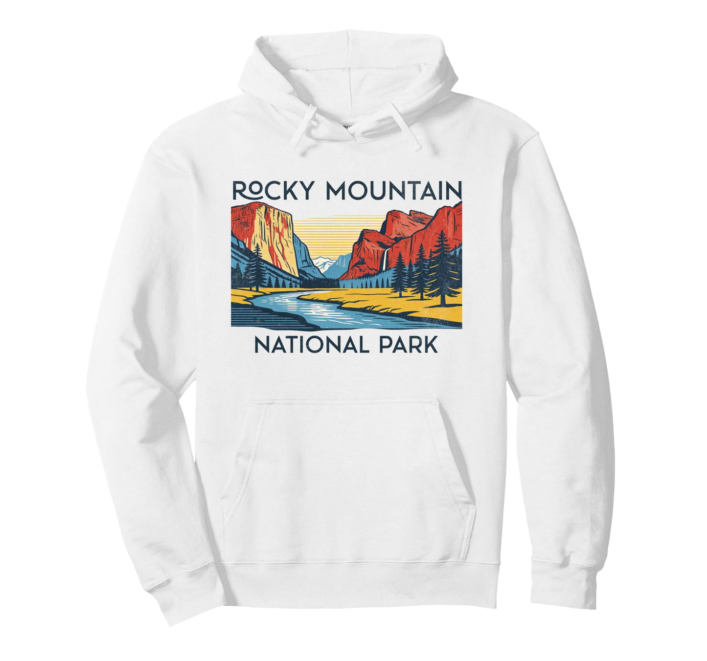 Rocky Mountain National Park Sweatshirt - Trendy Graphic for Adults - T-Shirt, Sweatshirt, Hoodie