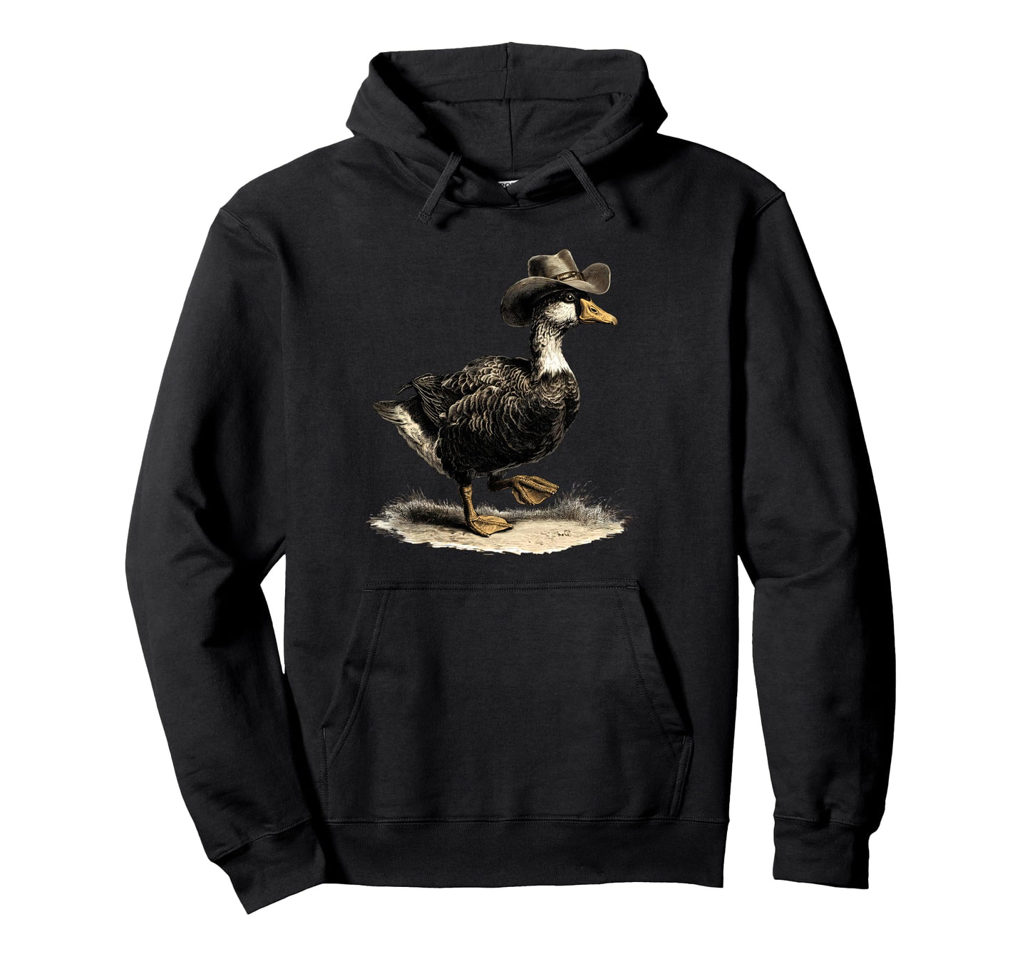 Country Cowboy Goose Rodeo Cowgirl Hoodie - Graphic Print for Adults - T-Shirt, Sweatshirt, Hoodie