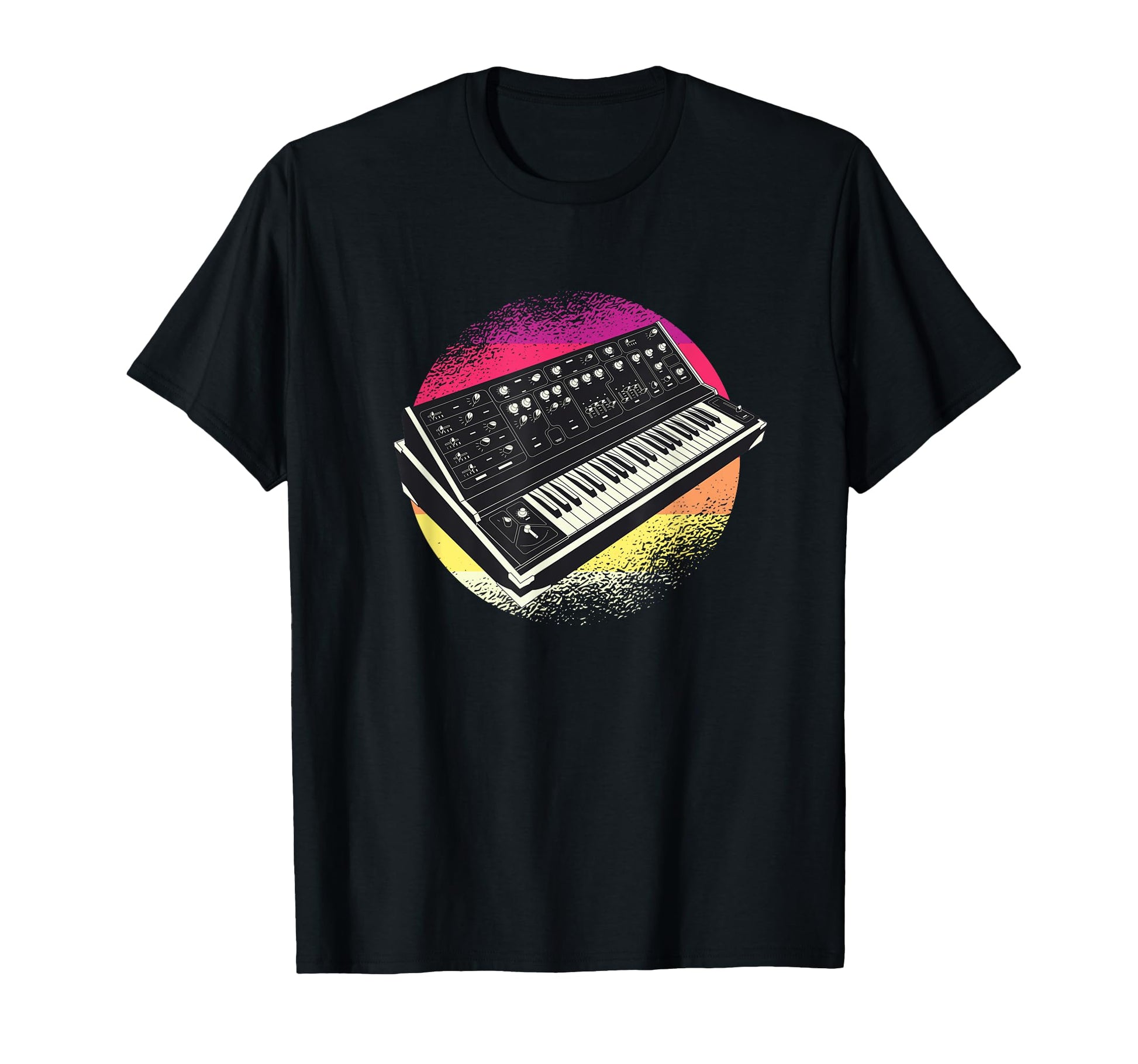 Synthesizer Vaporwave Aesthetic Analog T-Shirt - Trendy Graphic Men Women - T-Shirt, Sweatshirt, Hoodie