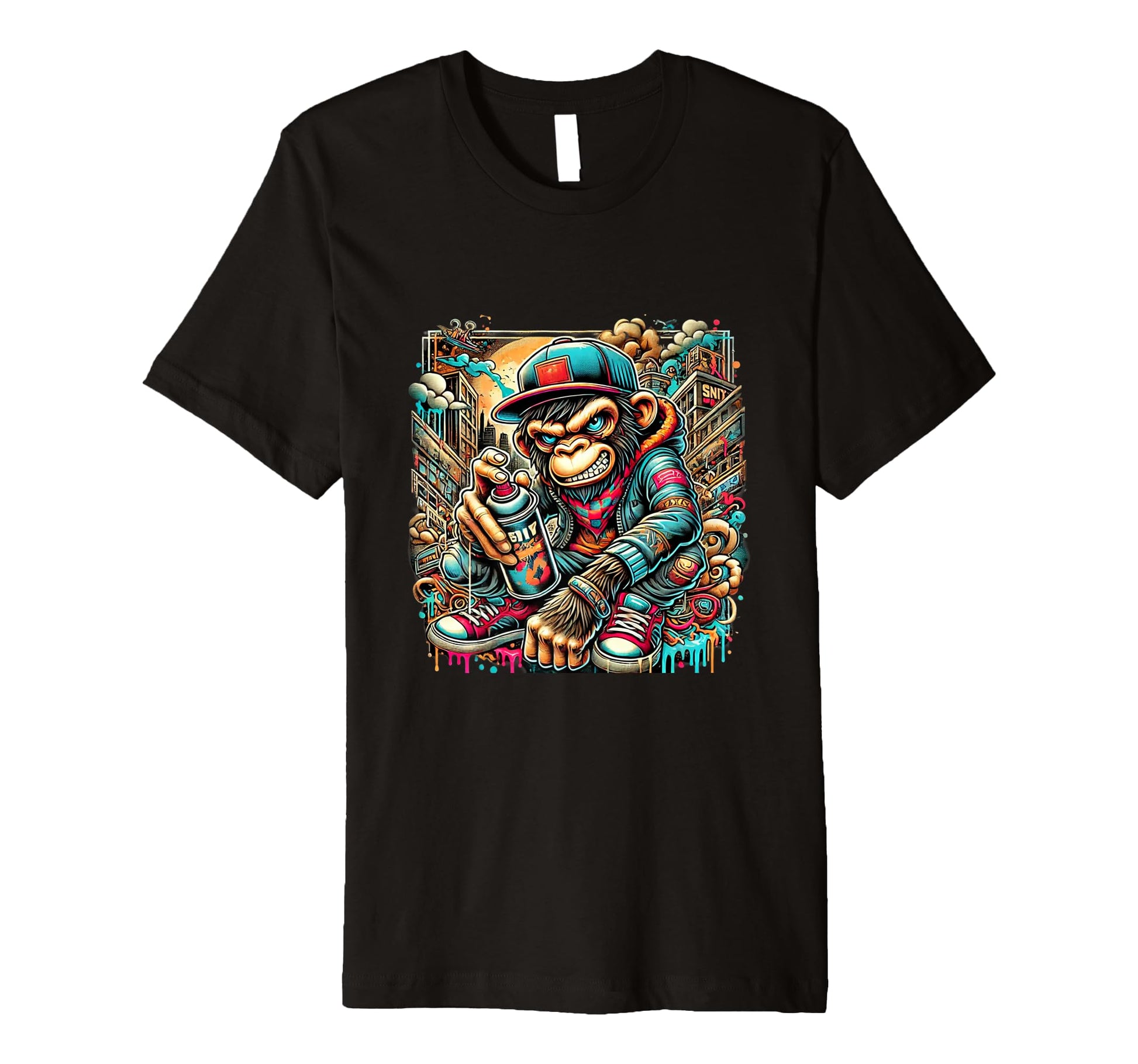 Urban Hip Hop Rock Music Streetwear T-Shirt - Fun Novelty Design Men Women - T-Shirt, Sweatshirt, Hoodie