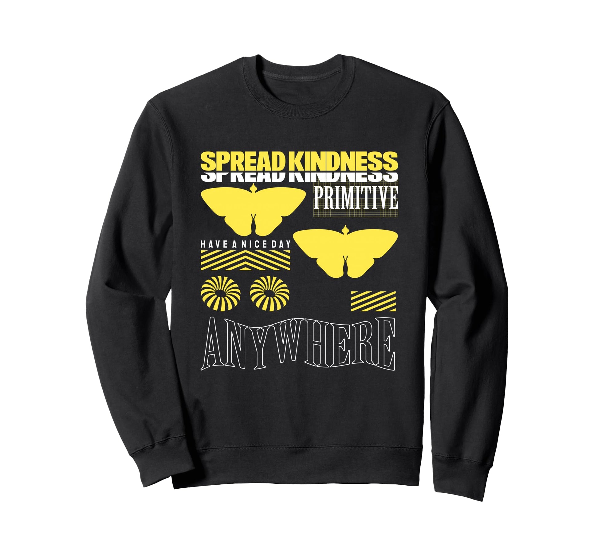 Spread Kindness Anywhere Aesthetic Sweatshirt - Minimalist Print Unisex - T-Shirt, Sweatshirt, Hoodie