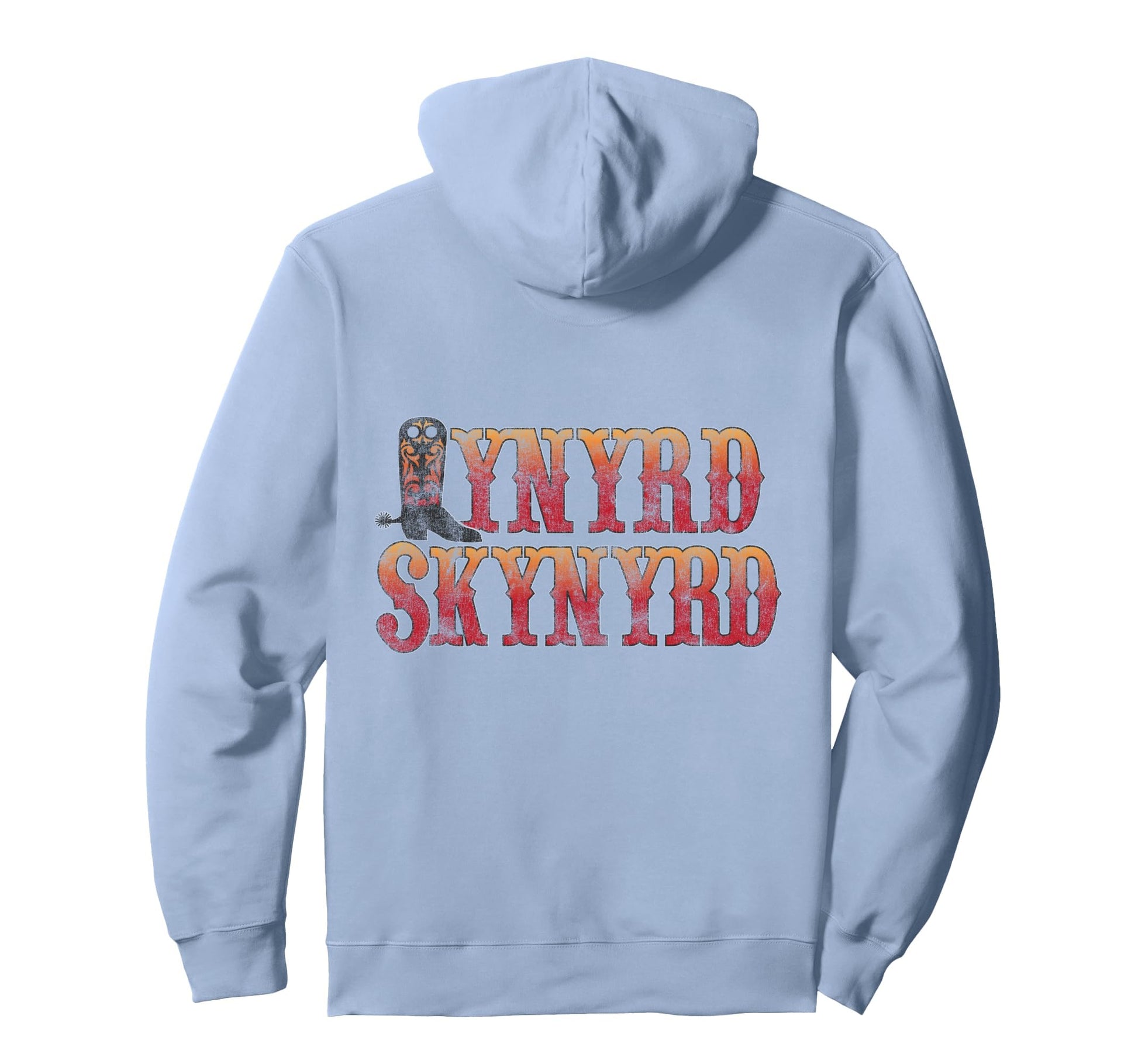 Lynyrd Skynyrd Boot Logo 1970S Cowboy Rock Hoodie - Streetwear Style Unisex - T-Shirt, Sweatshirt, Hoodie