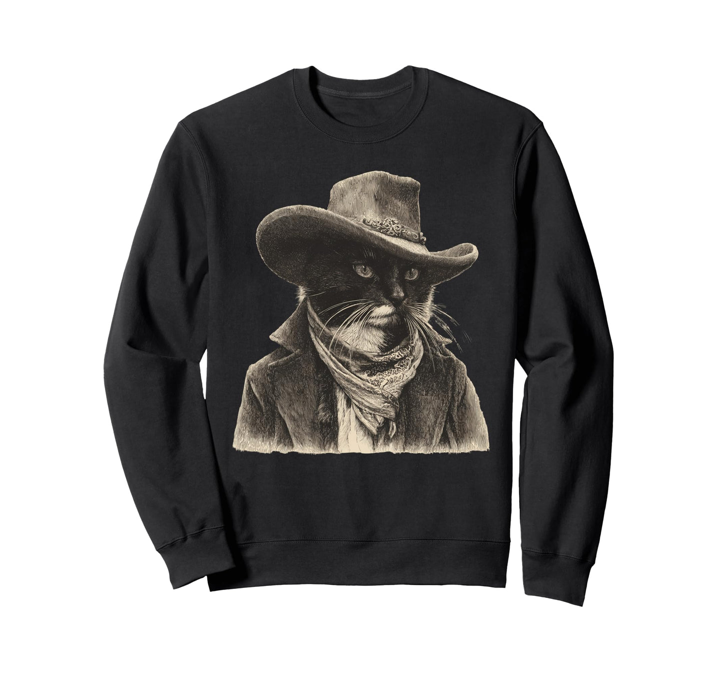 Western Country Cowgirl Funny Sweatshirt - Casual Everyday Wear Men Women - T-Shirt, Sweatshirt, Hoodie