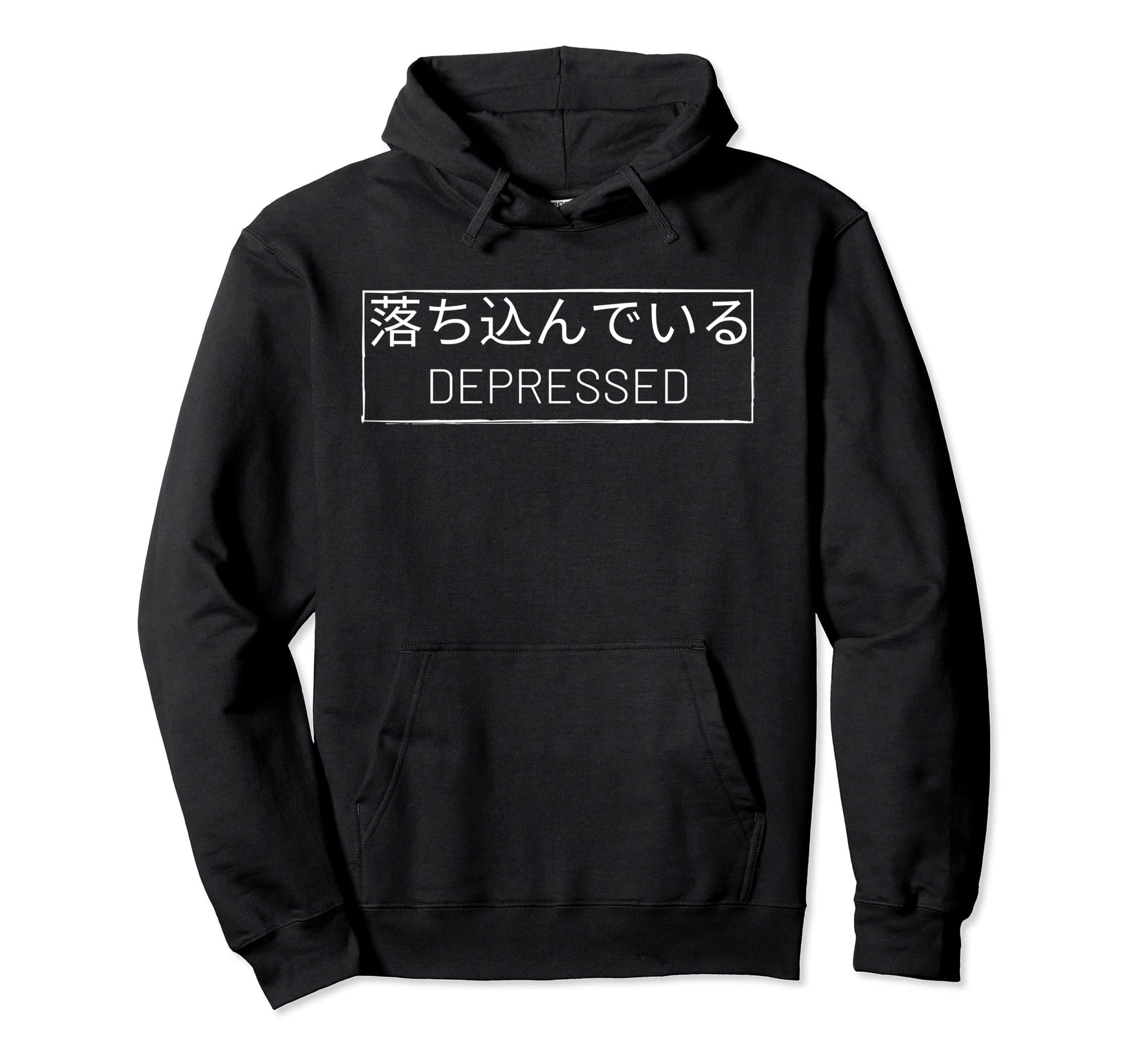 Japanese Aesthetics Depressed Anime Hoodie - Streetwear Style Men Women - T-Shirt, Sweatshirt, Hoodie