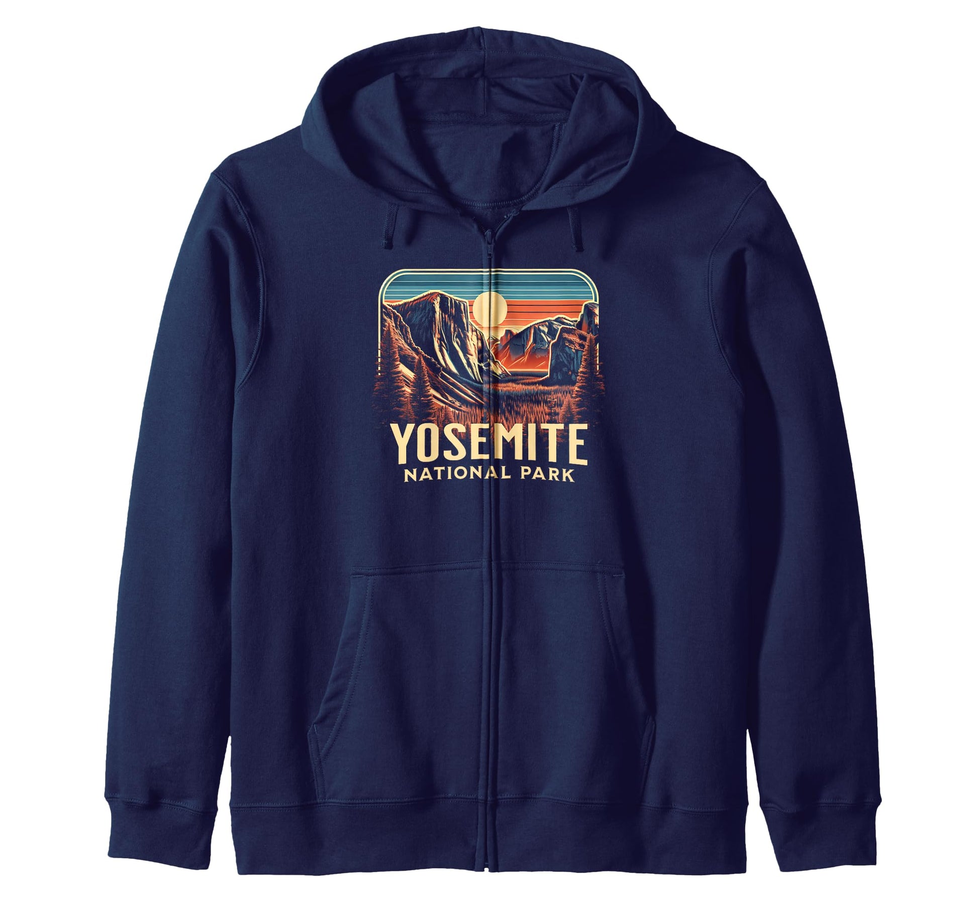Yosemite National Park California Usa T-Shirt - Trendy Graphic Unisex - T-Shirt, Sweatshirt, Hoodie