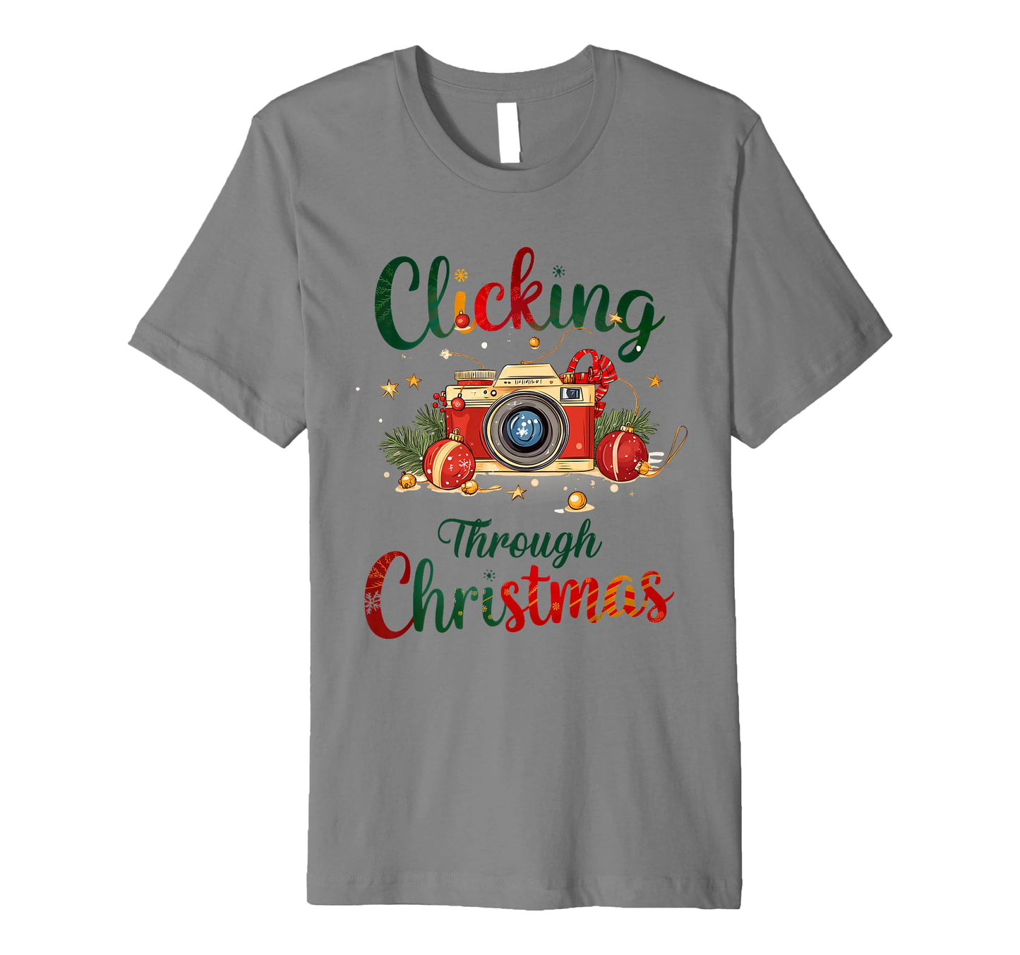 Snapping Holiday Memories Camera T-Shirt - Casual Everyday Wear for Adults - T-Shirt, Sweatshirt, Hoodie